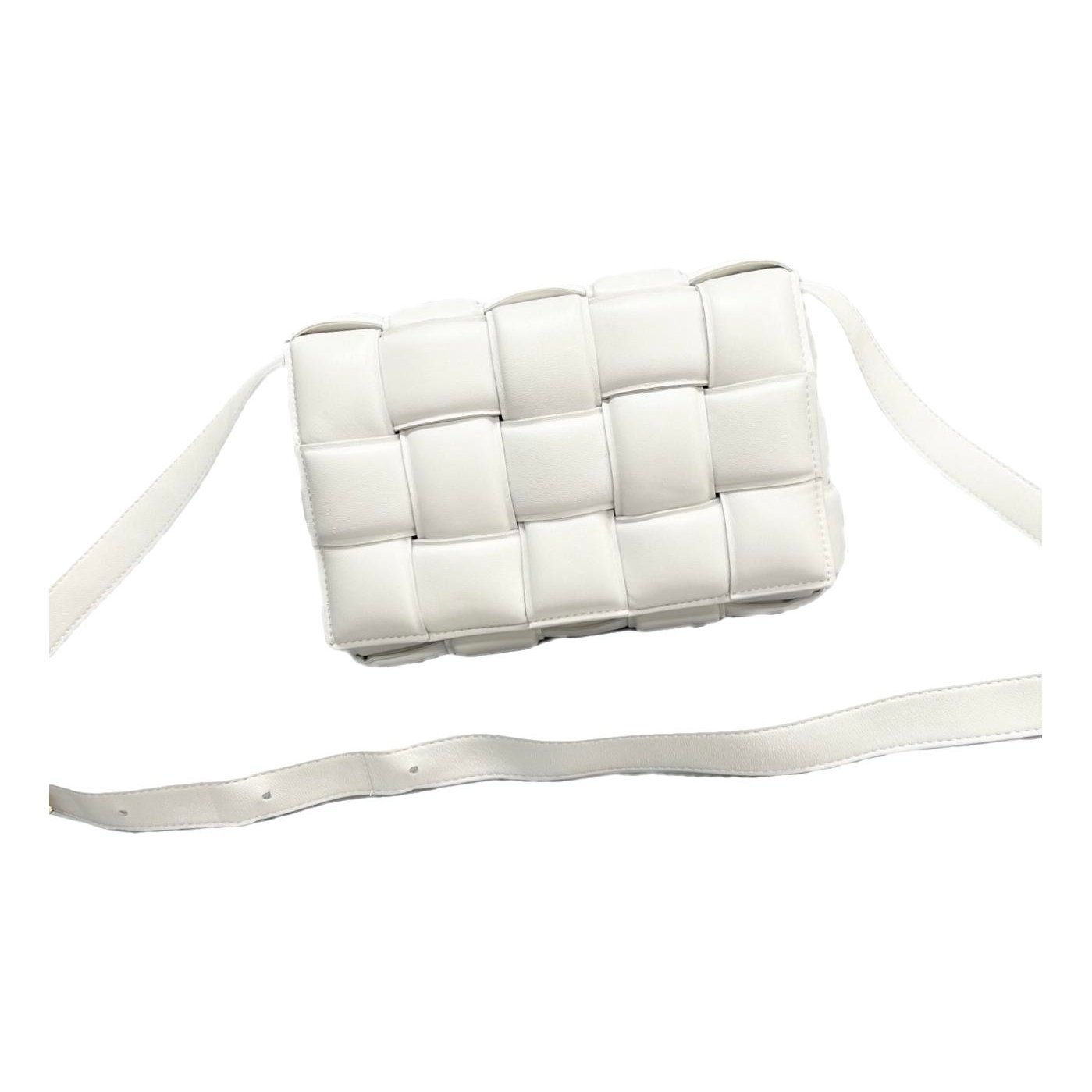 Cassette Padded leather handbag
