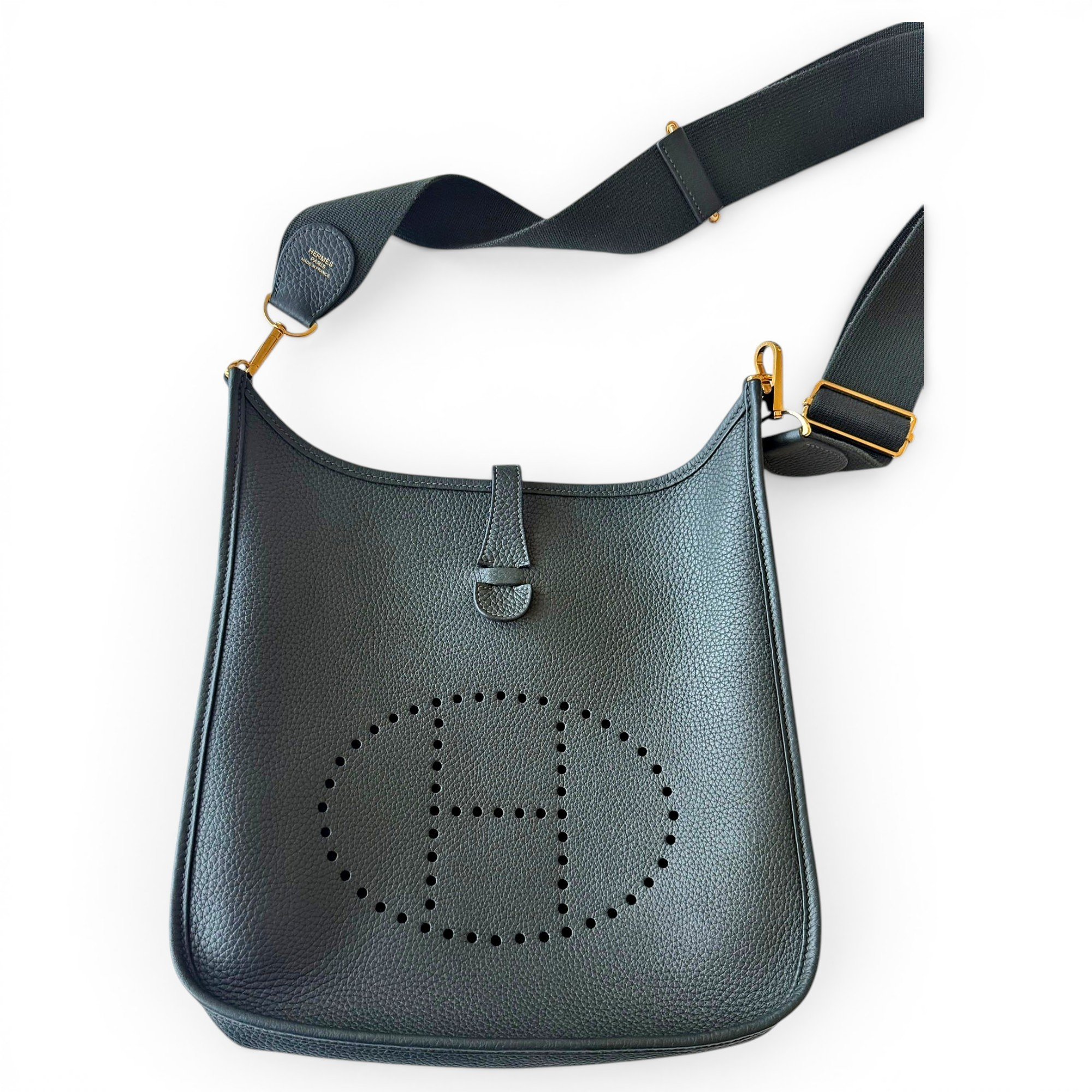 Evelyne leather crossbody bag