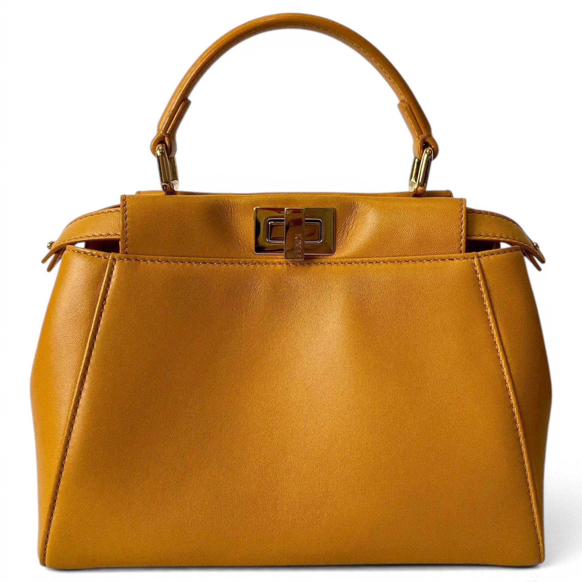 Peekaboo leather crossbody bag