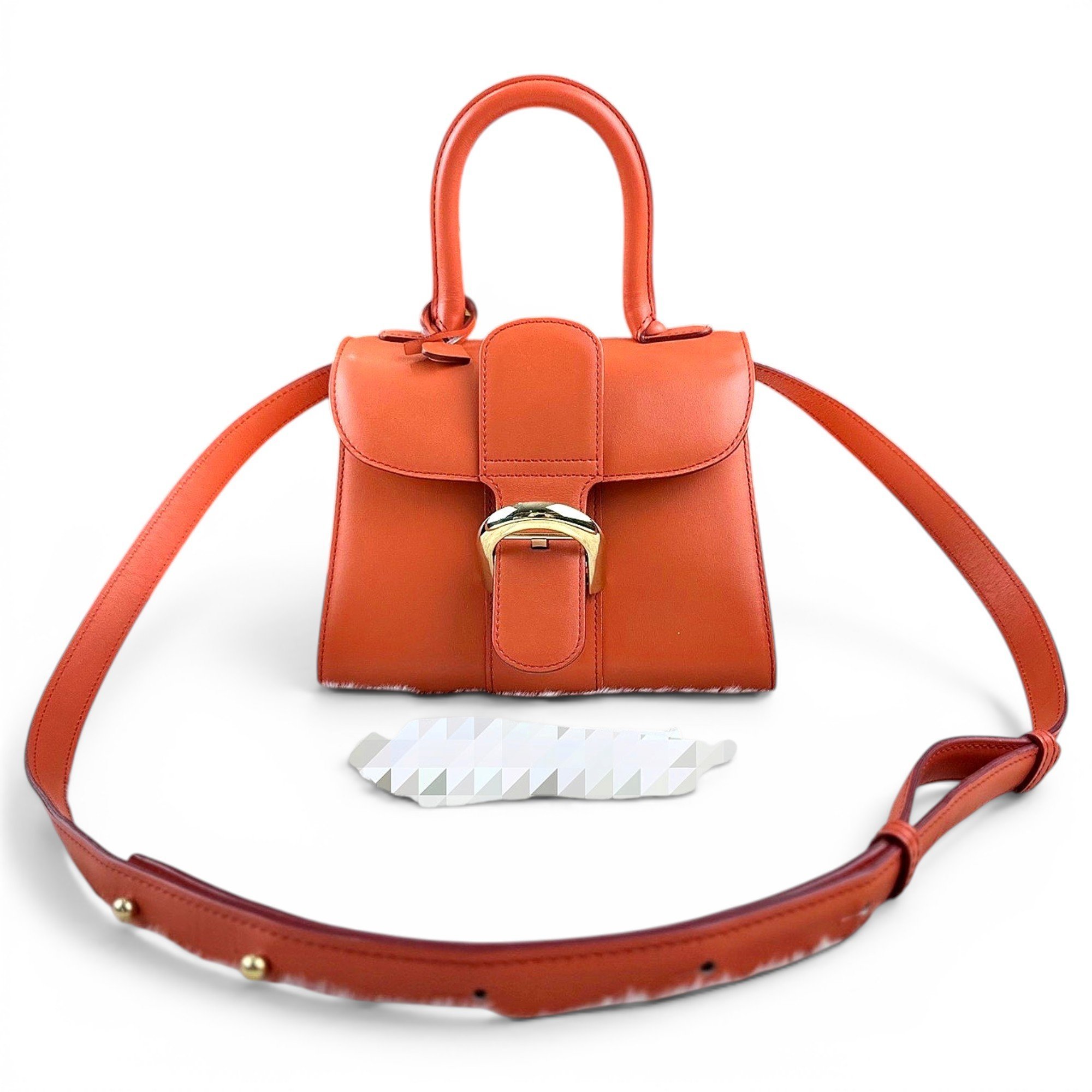 Brillant leather handbag