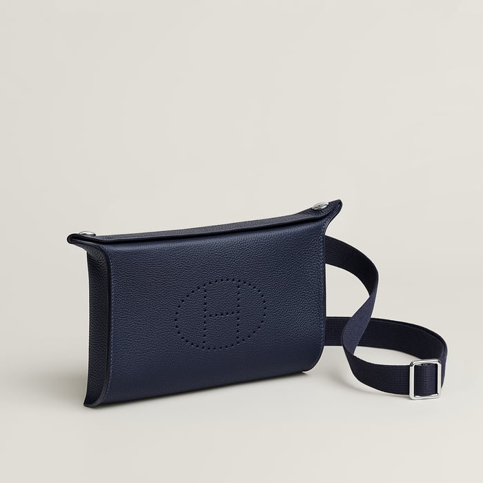 Bleu Nuit Hermès Videpoches Bag