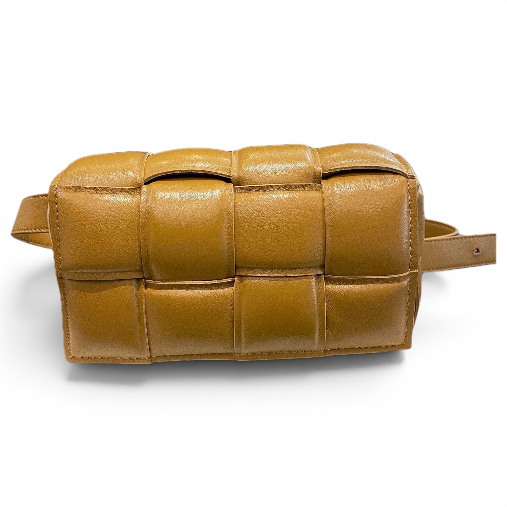 Cassette Padded leather handbag