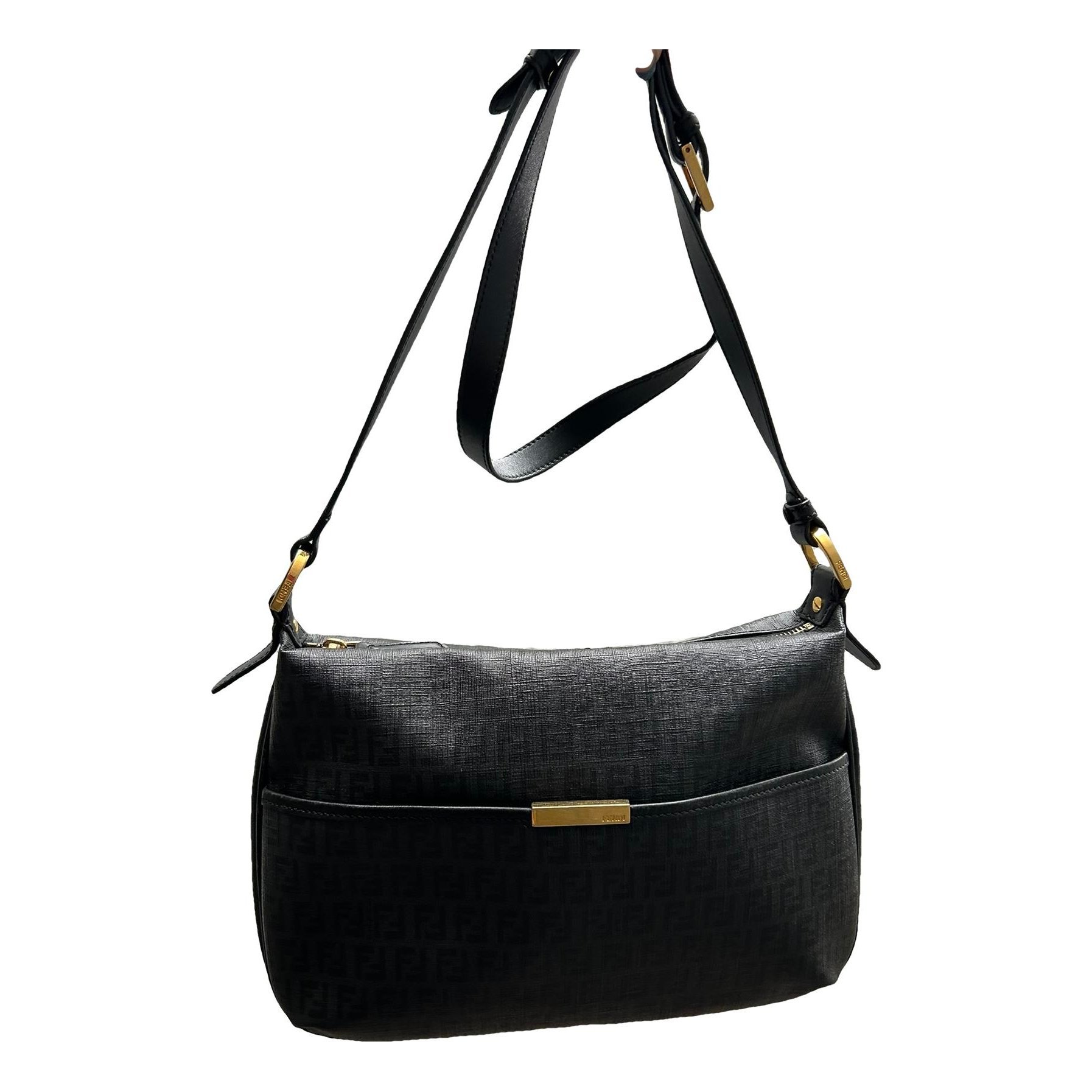 Leather crossbody bag