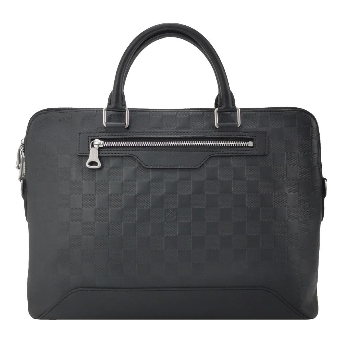 Leather tote