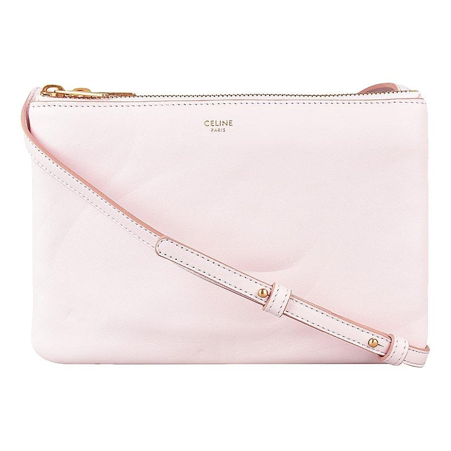 Trio leather crossbody bag