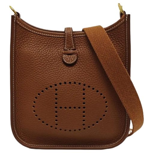 Evelyne leather crossbody bag