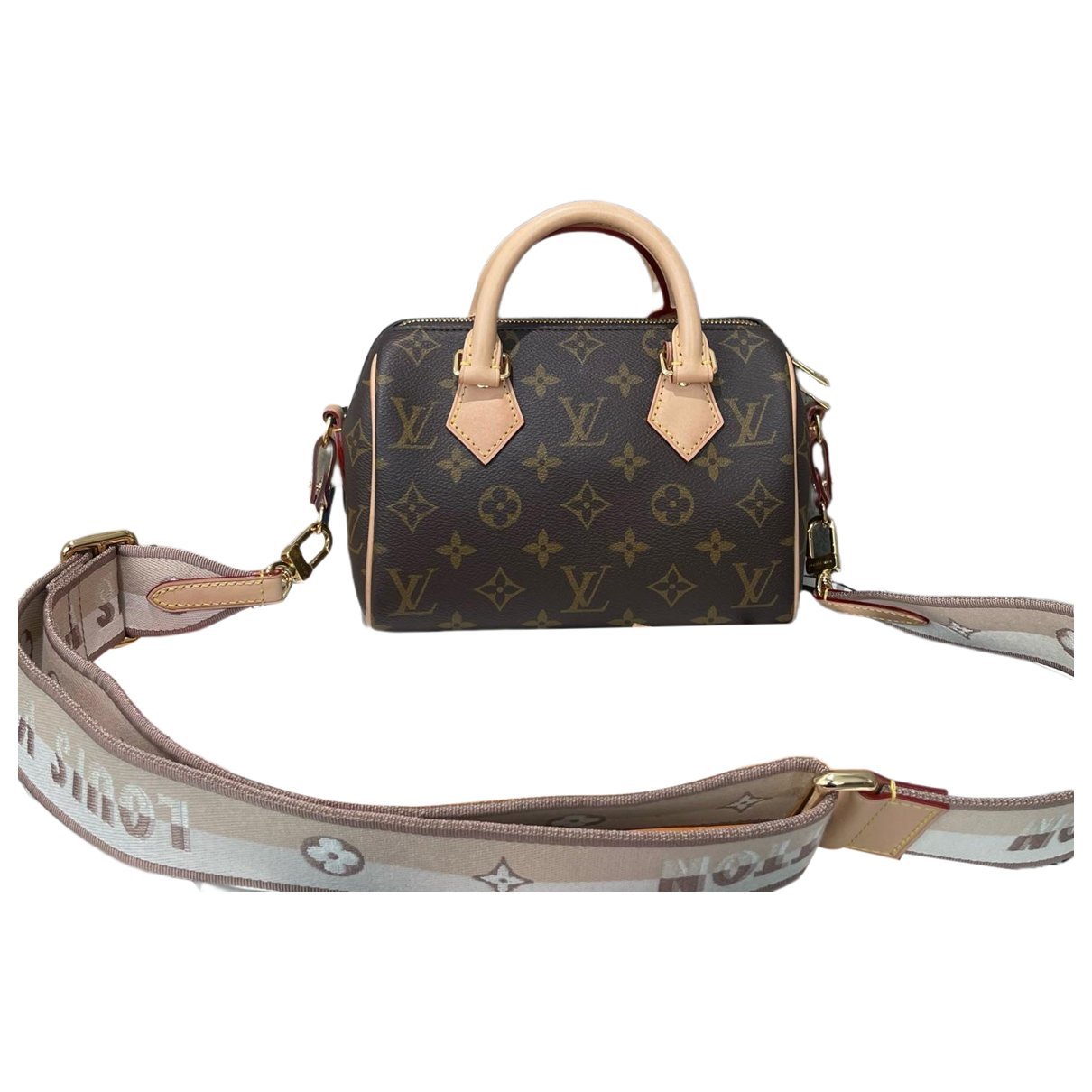 Speedy Bandoulière leather handbag