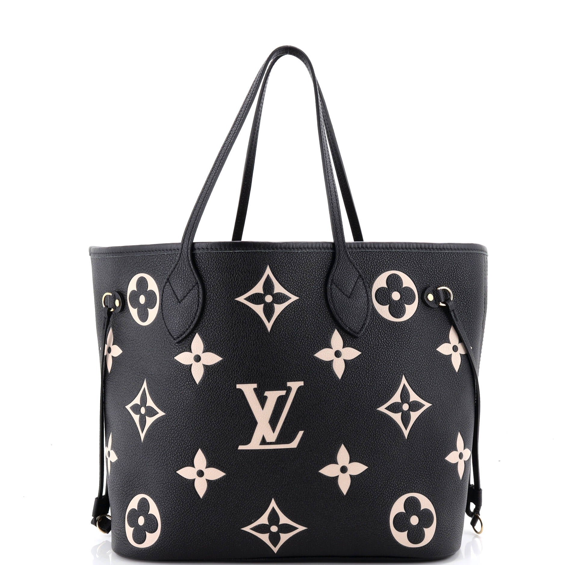 Neverfull NM Tote Bicolor Monogram Empreinte Giant MM