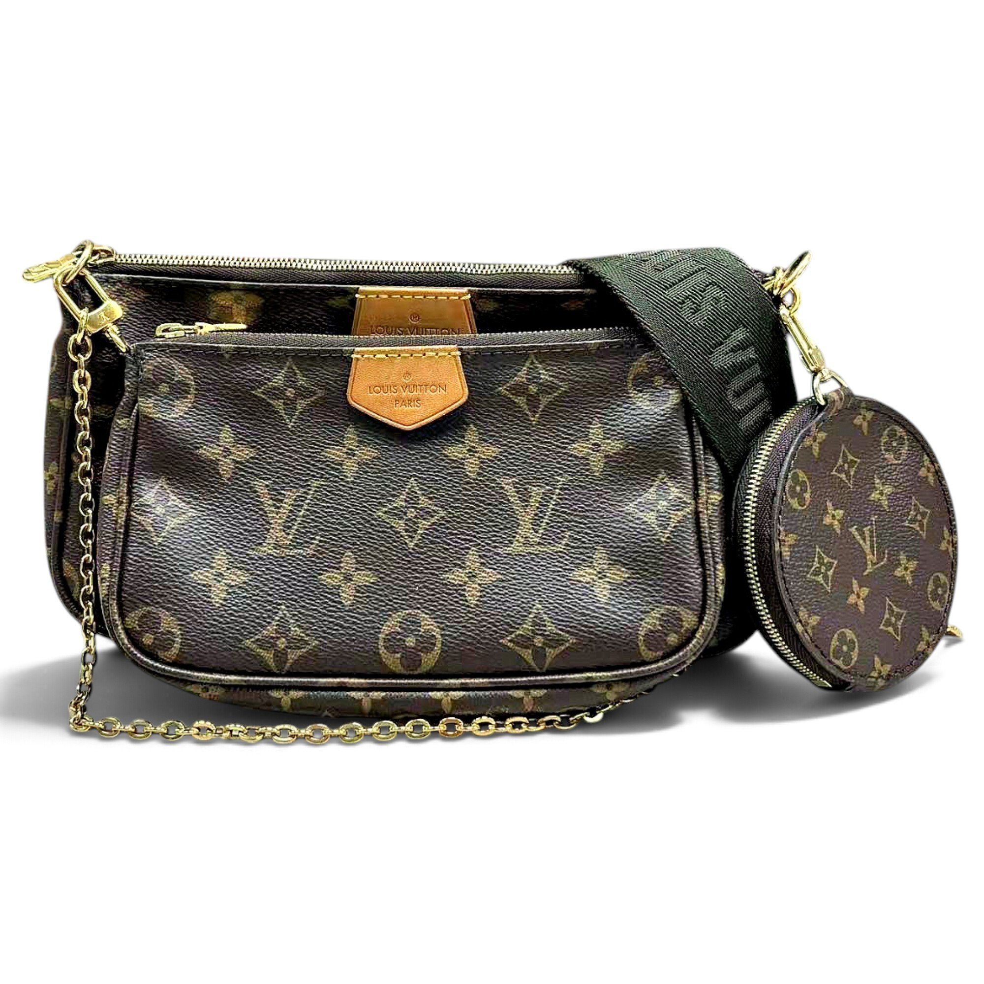 Multi Pochette Accessoires leather crossbody bag