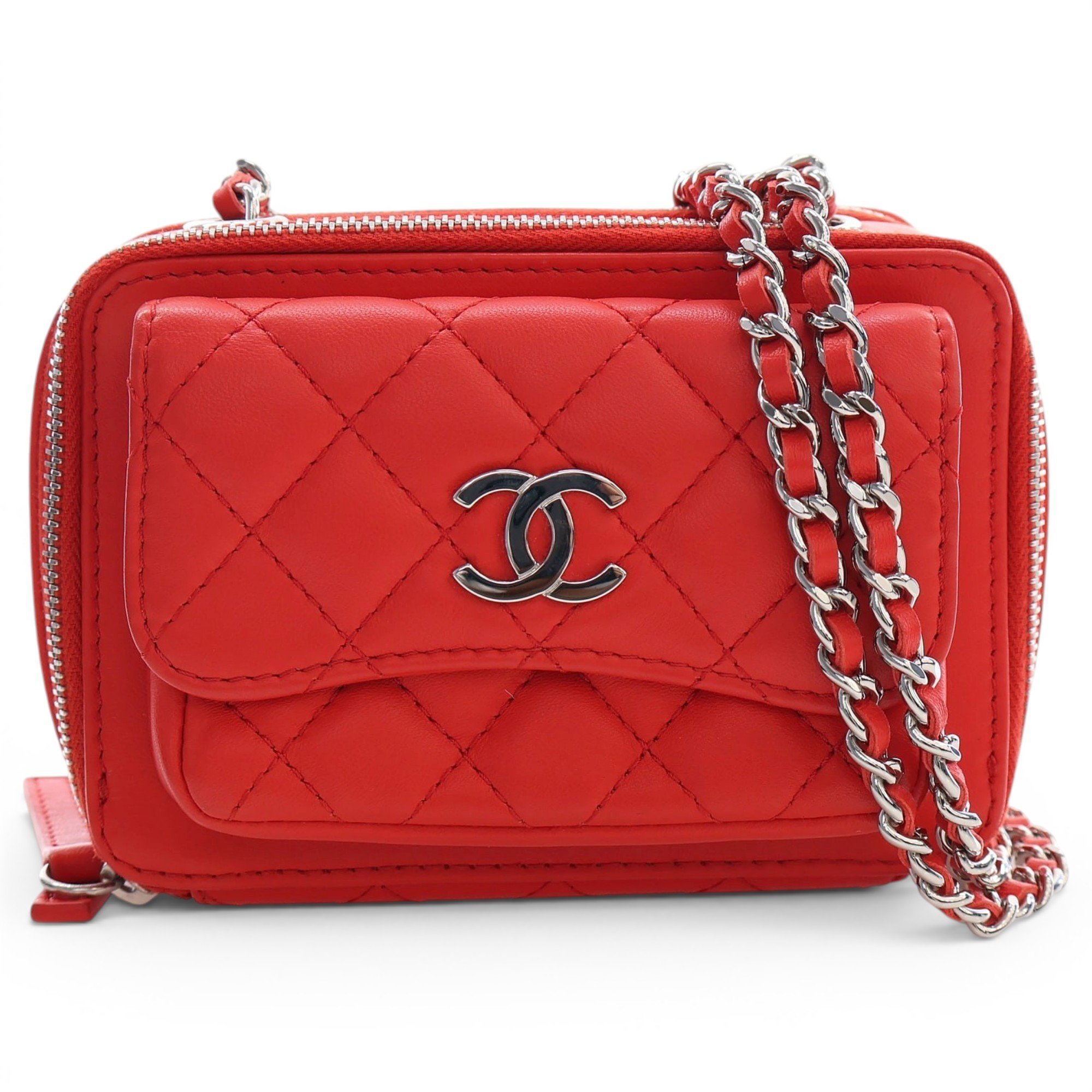 Leather crossbody bag