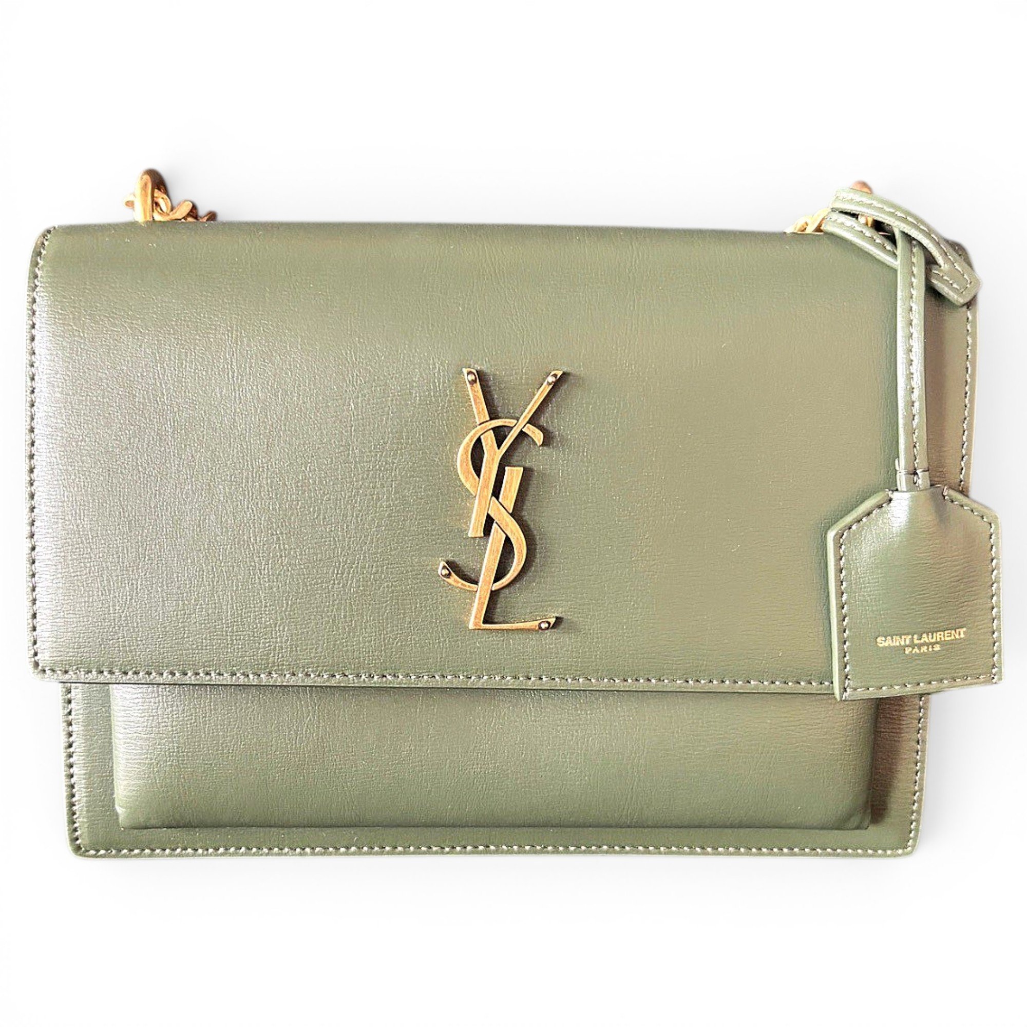 Sunset leather handbag