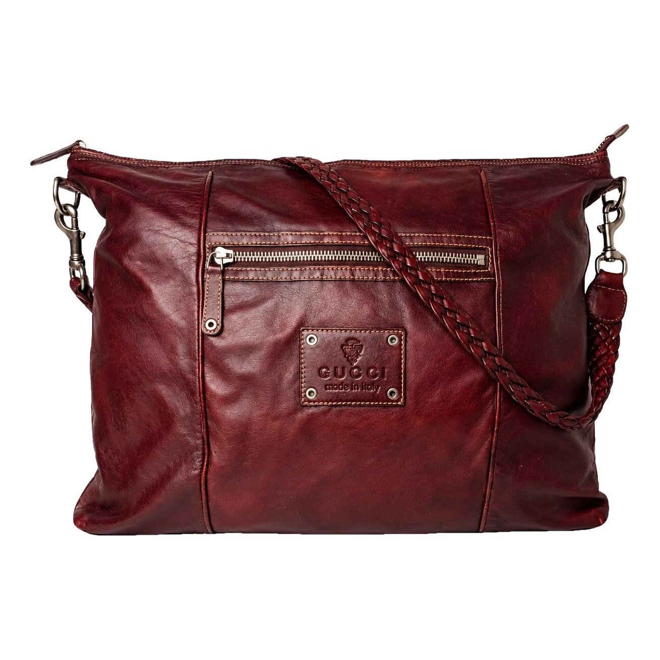 Leather crossbody bag