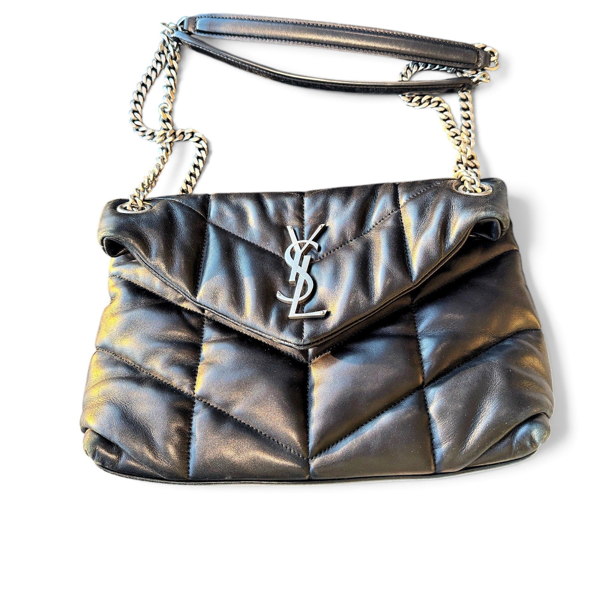 Loulou Puffer leather handbag
