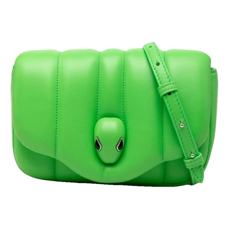 Serpenti leather bag