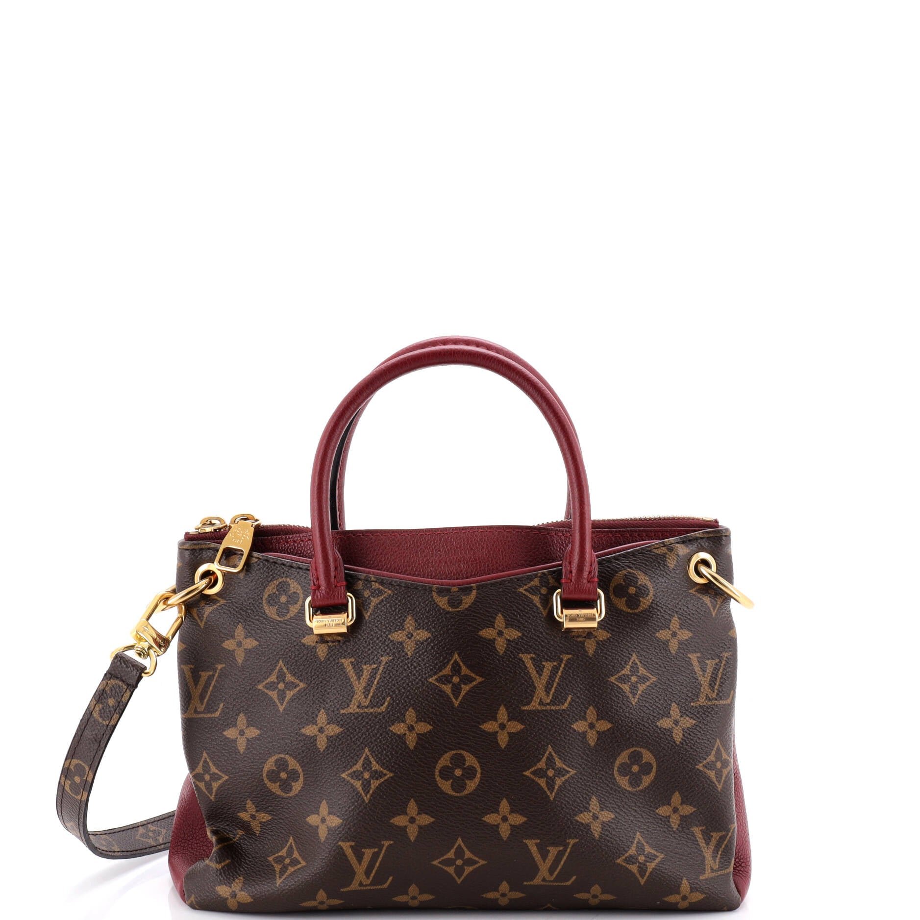 Pallas Tote Monogram Canvas with Leather BB