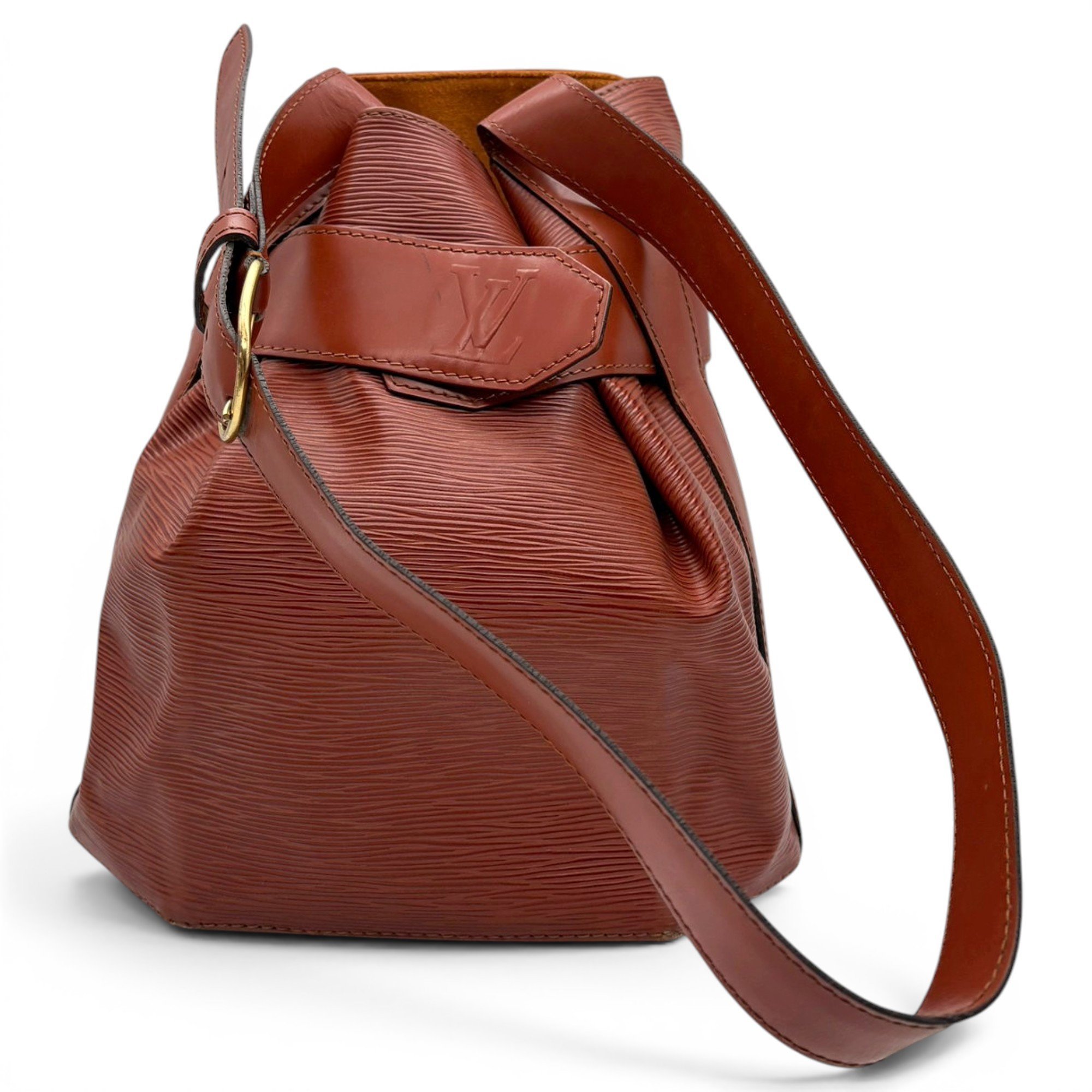 Sac d'épaule leather handbag