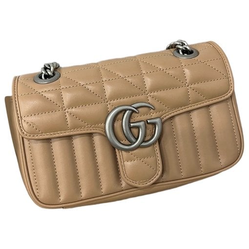 GG Marmont Flap leather handbag