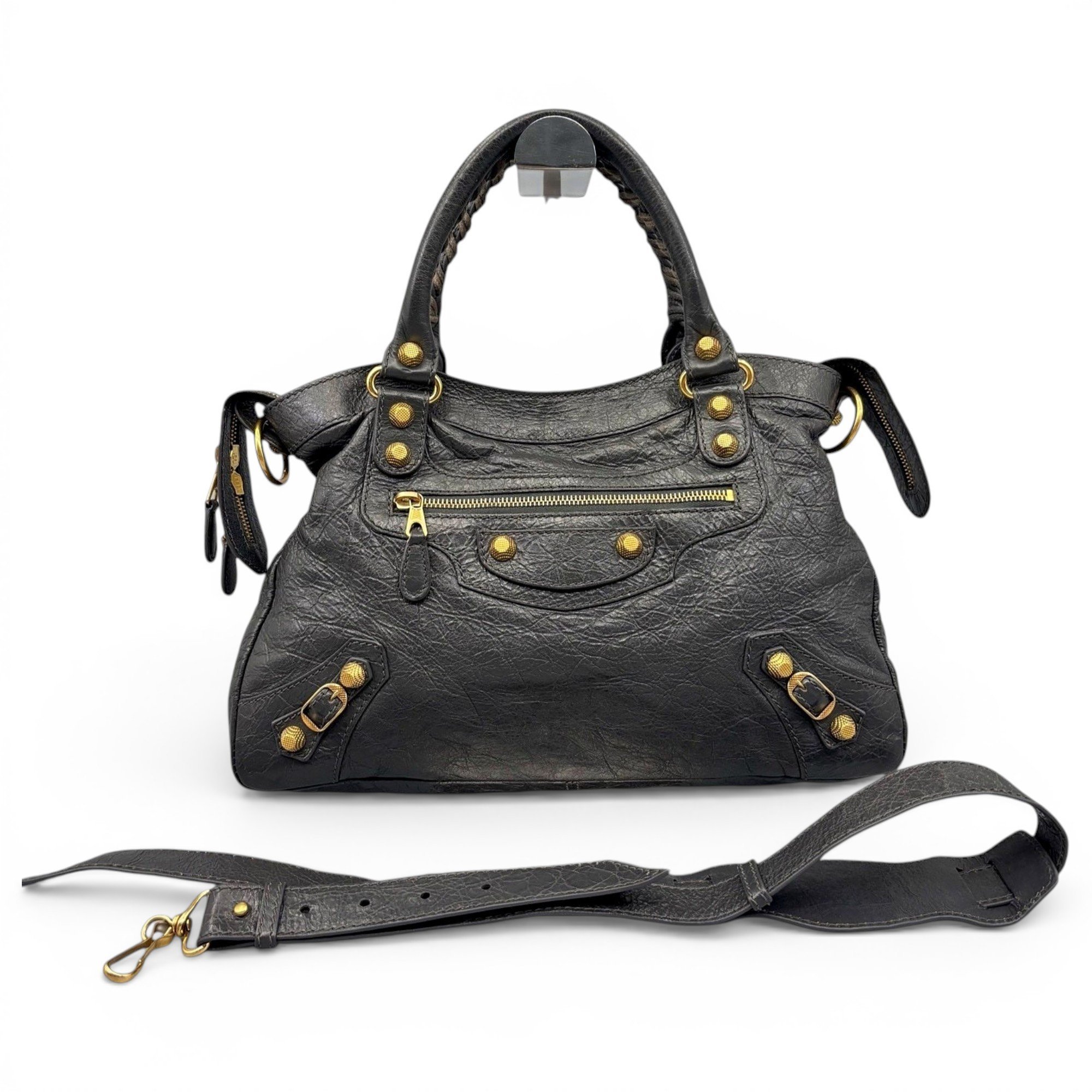 Balenciaga City leather handbag