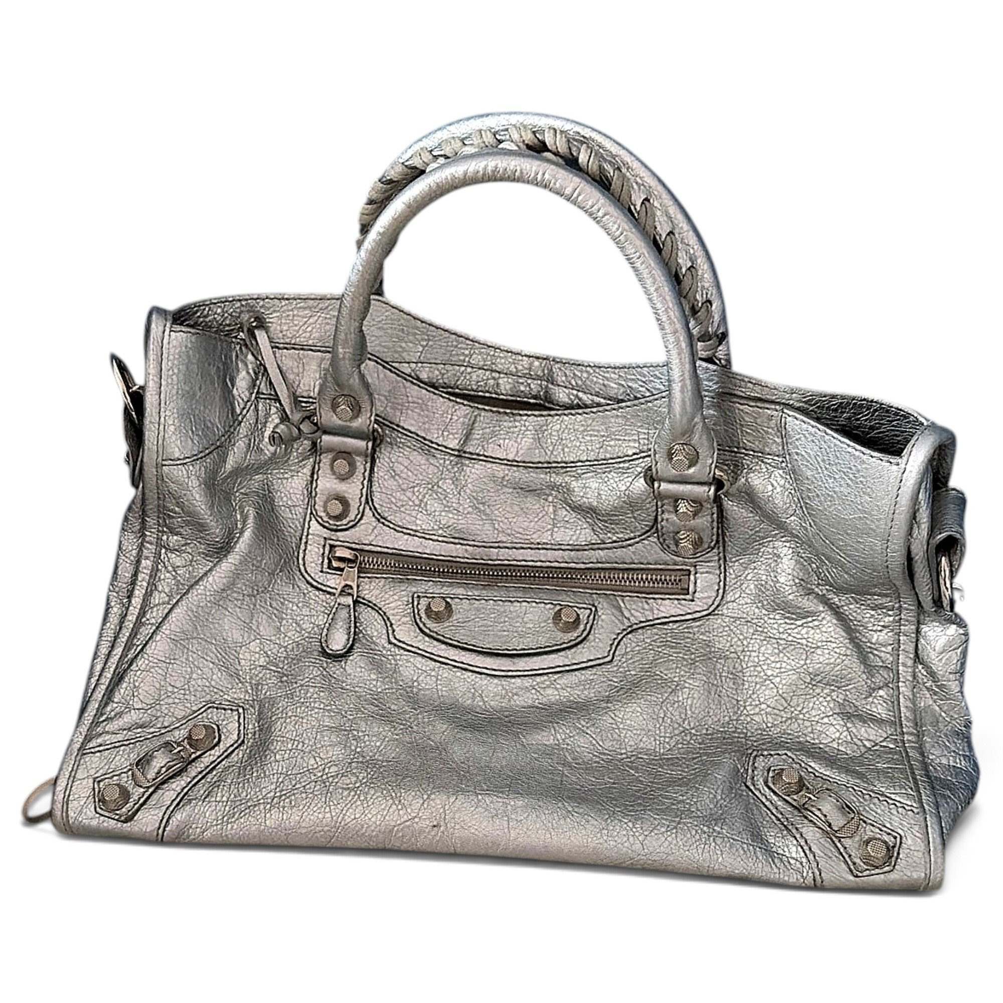 Balenciaga City leather handbag