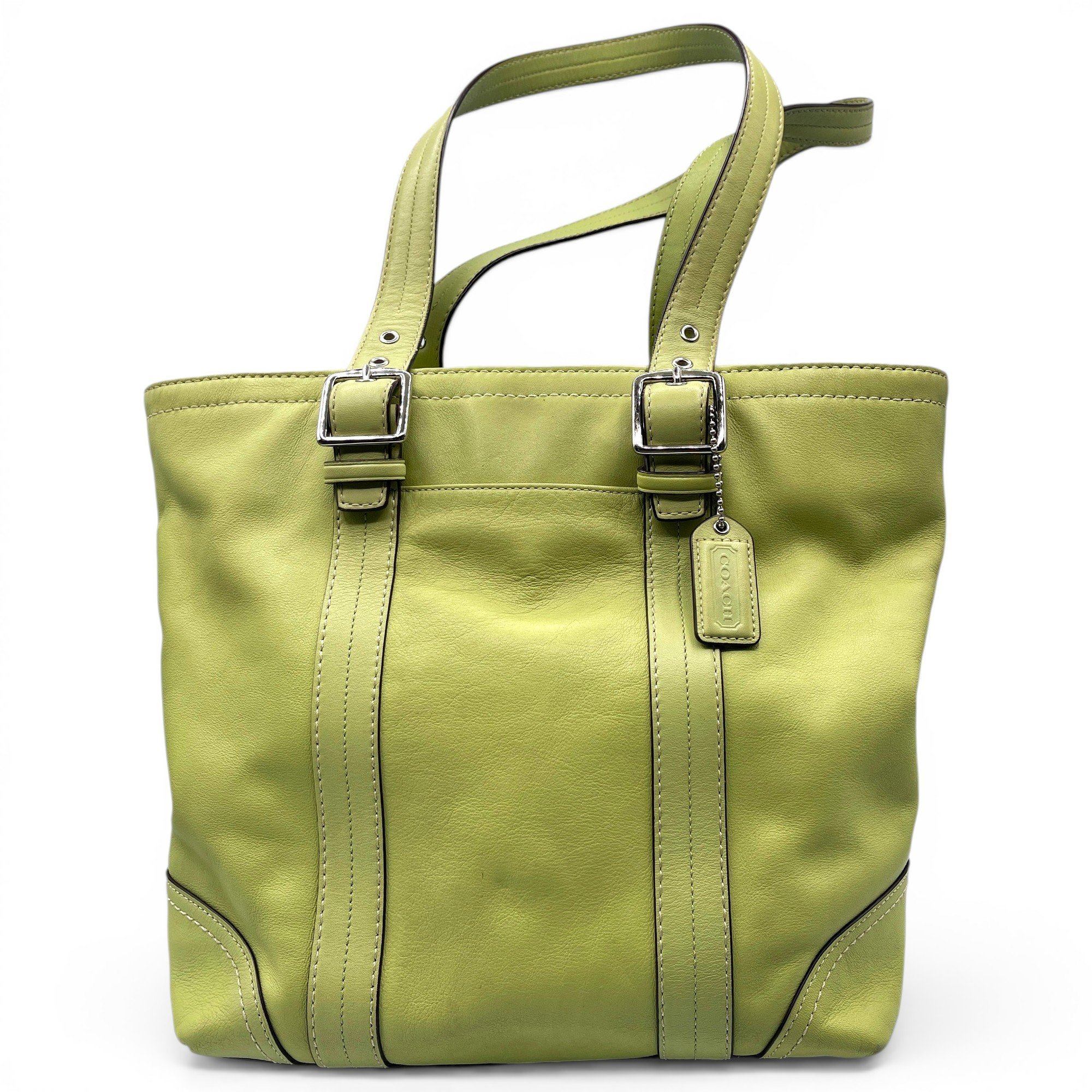 Leather tote