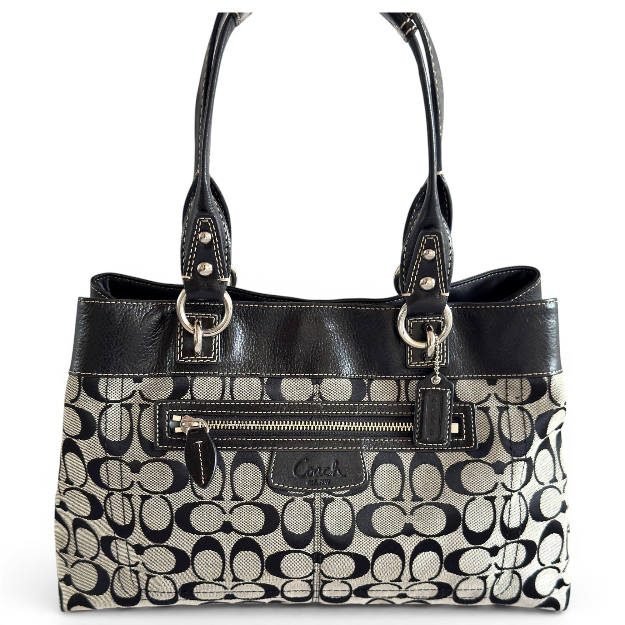 Signature Sufflette cloth handbag