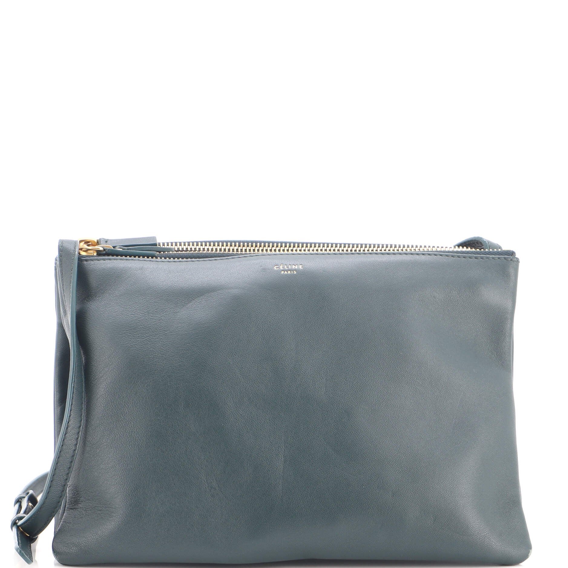 Trio Crossbody Bag Leather Large