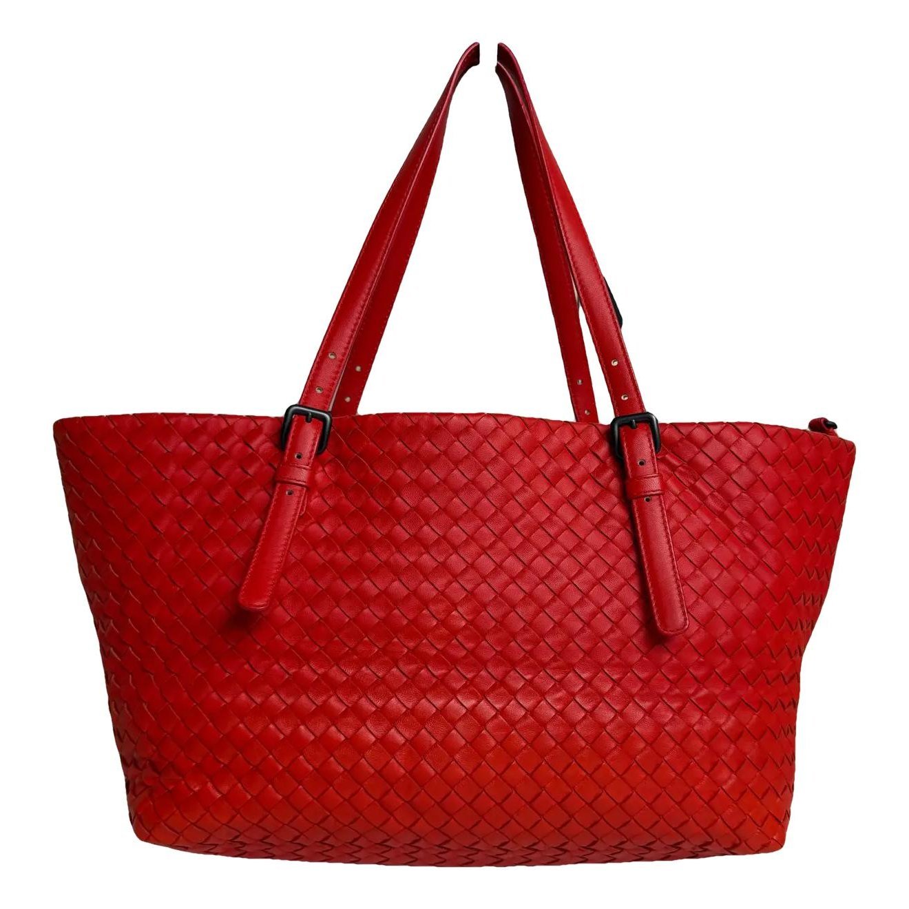 Fourre-Tout leather handbag
