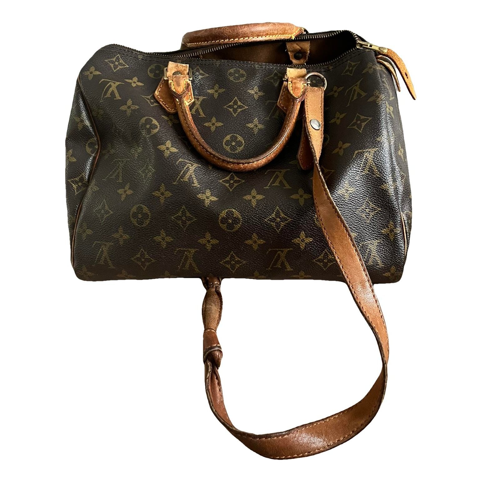 Louis Vuitton Speedy Bandoulière leather handbag