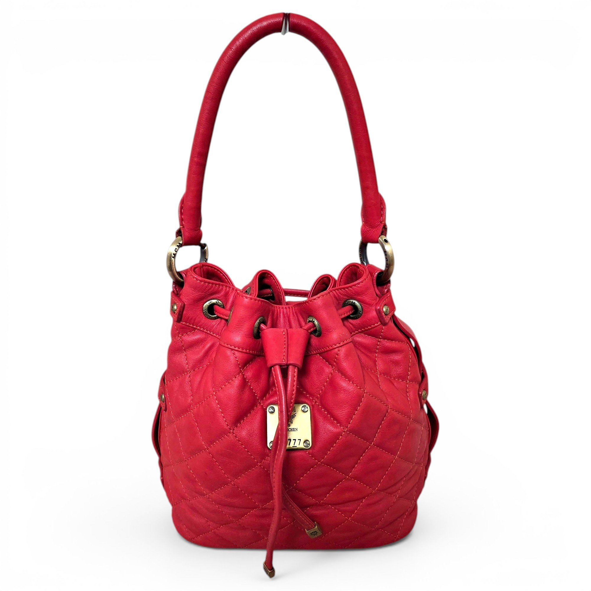 Leather satchel
