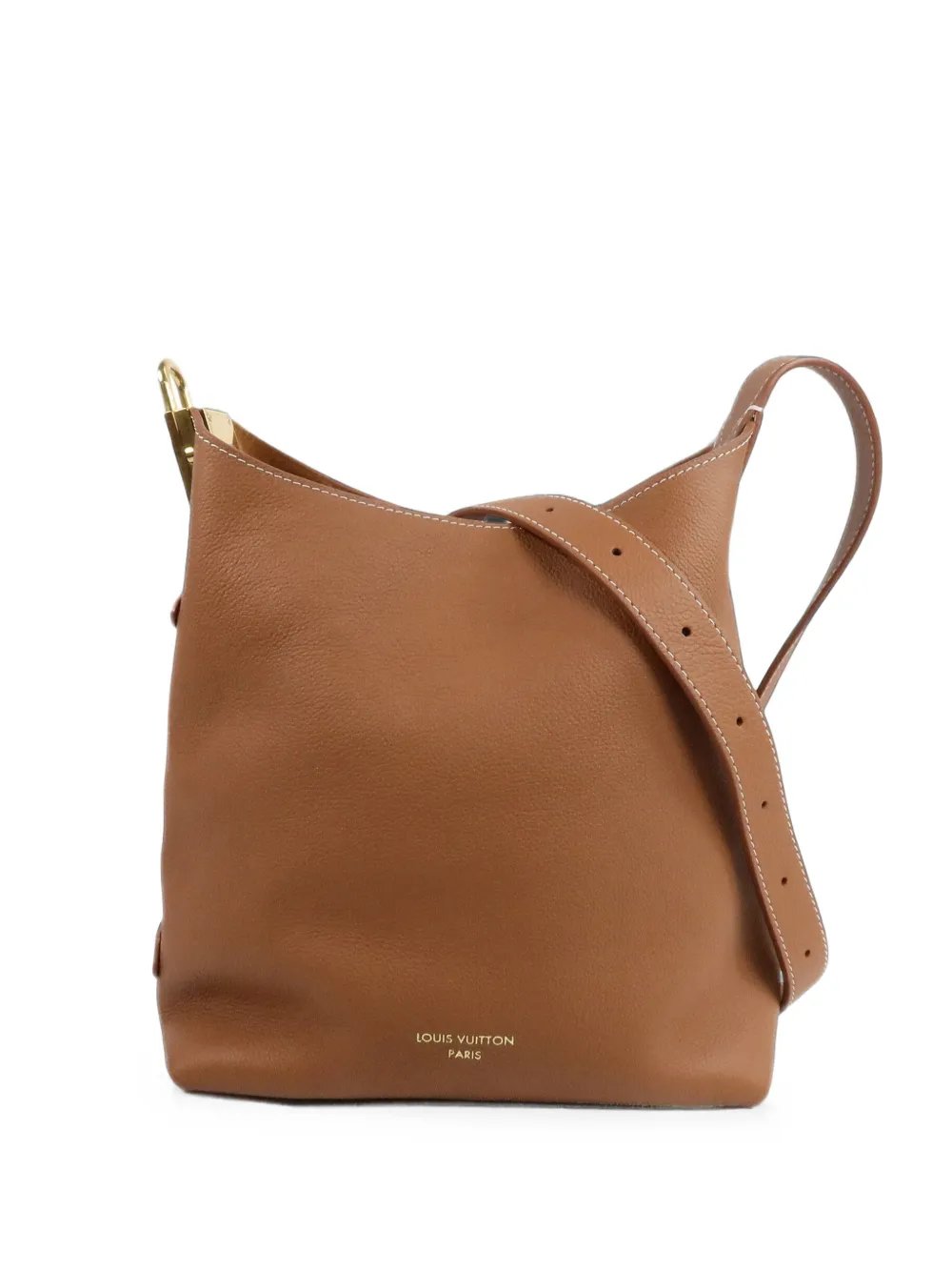 Low Key Hobo PM calf leather shoulder bag