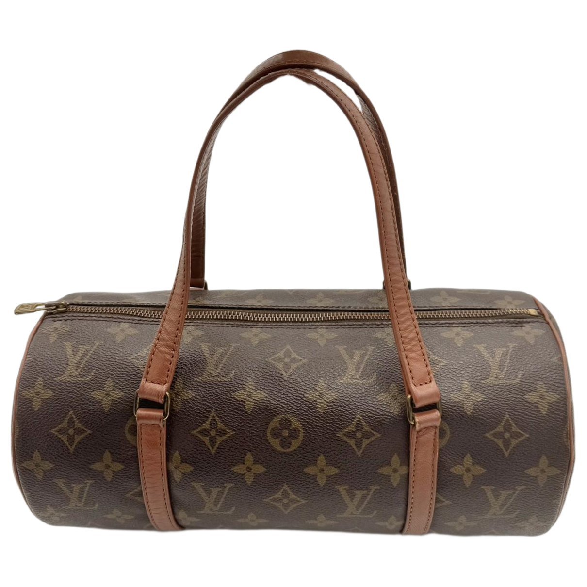 Papillon leather handbag