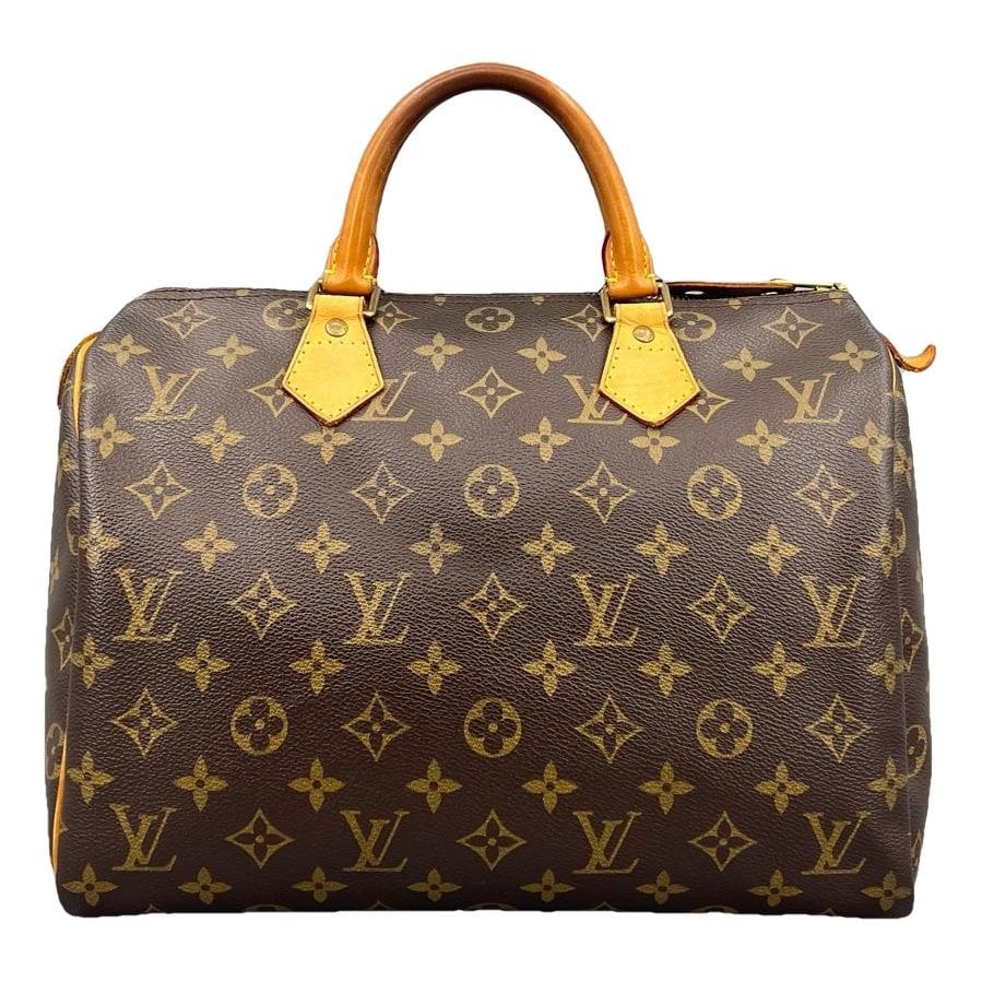Speedy leather handbag
