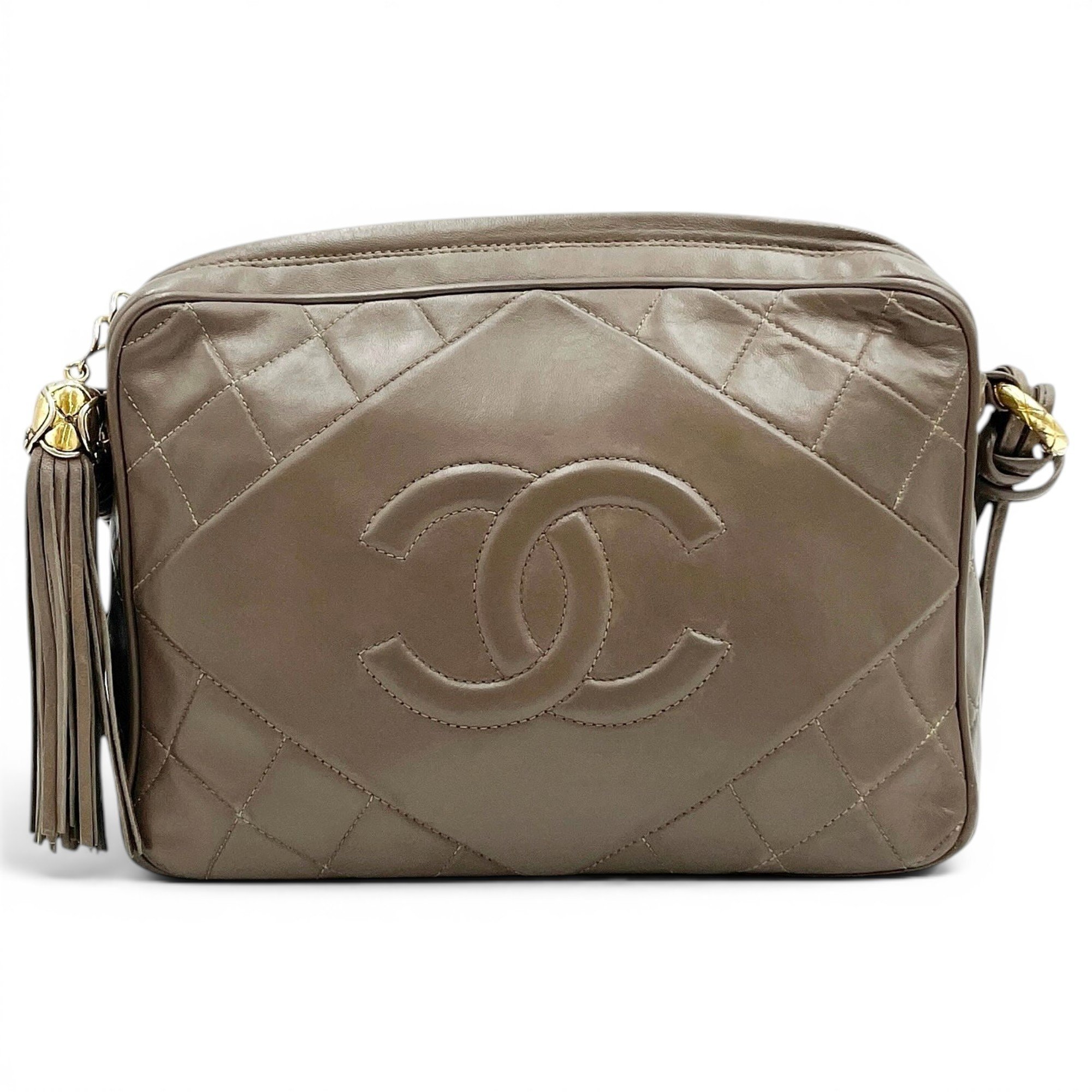 Leather crossbody bag