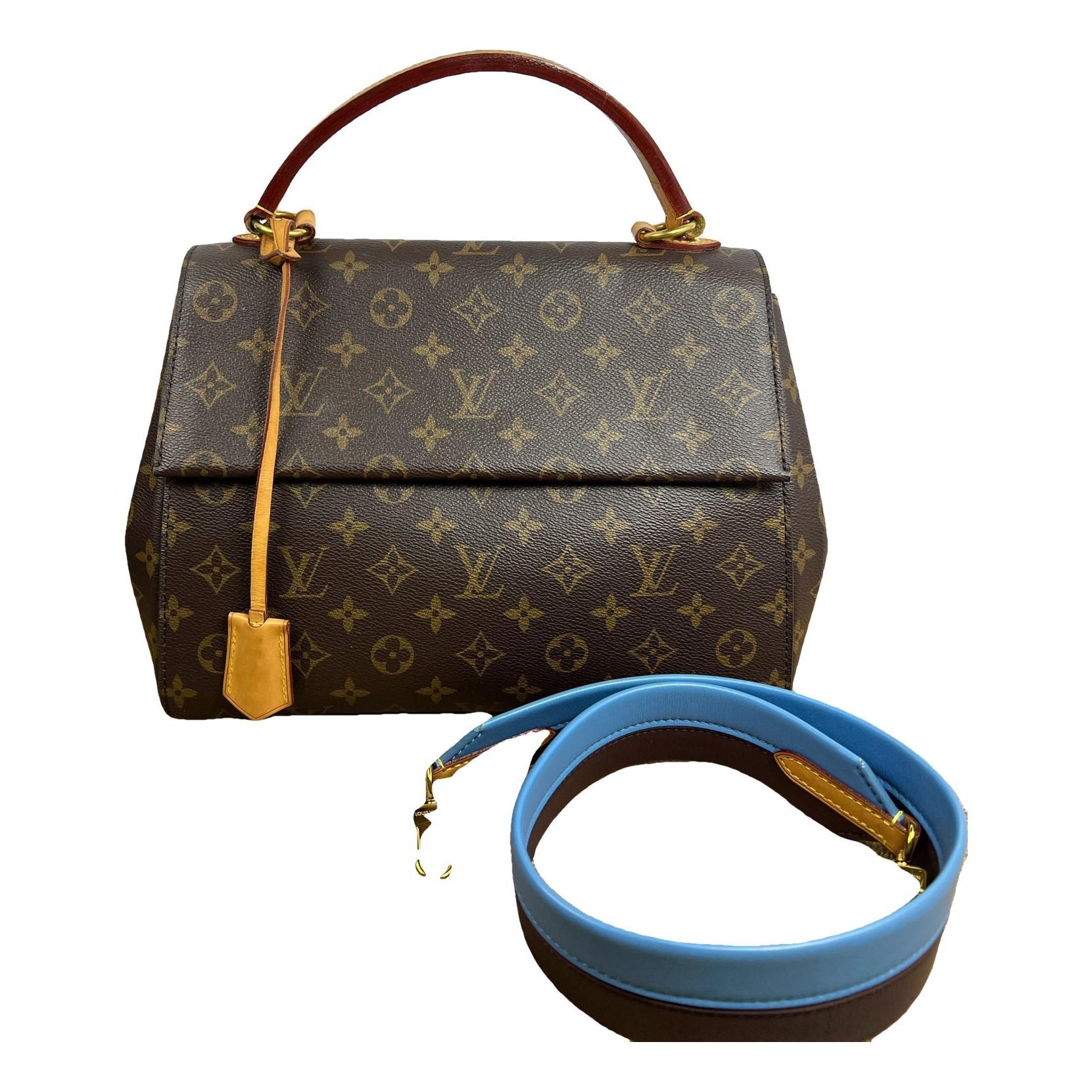 Cluny leather handbag