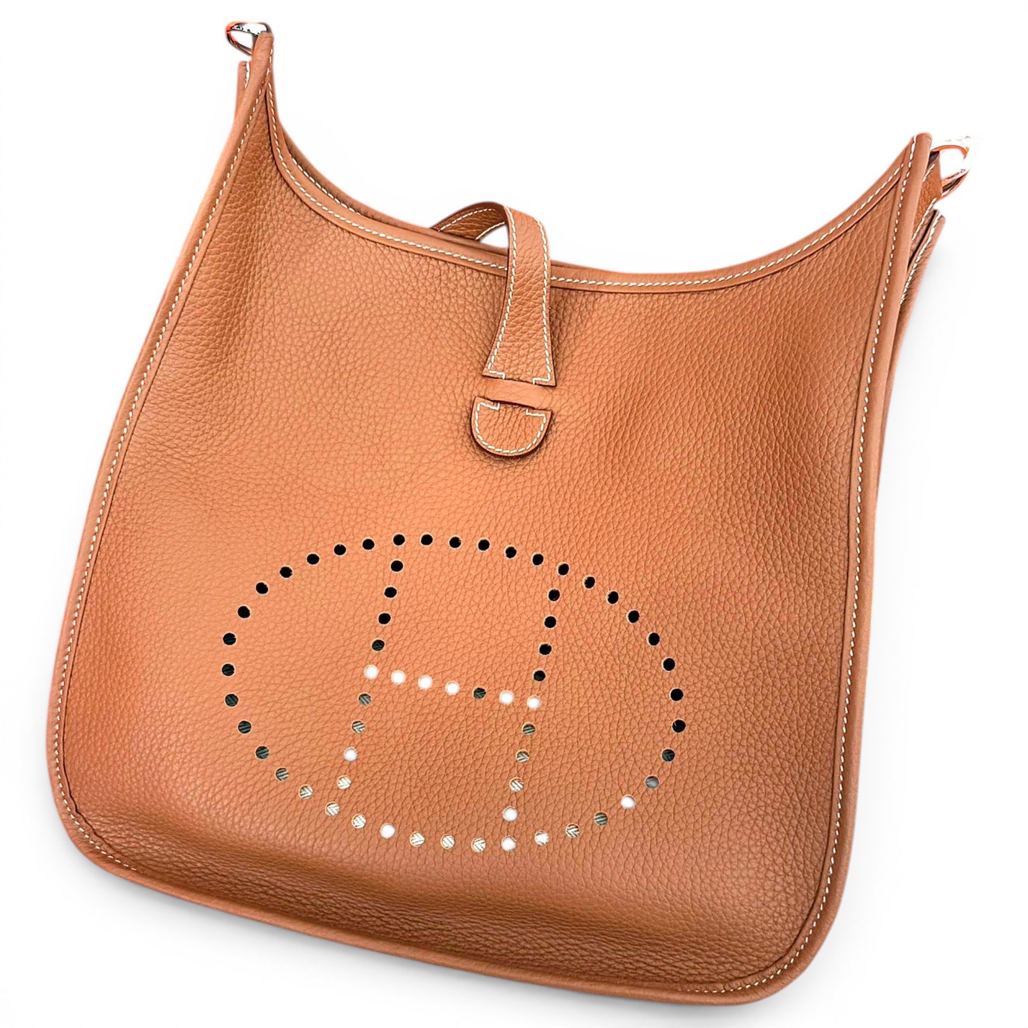 Evelyne leather crossbody bag