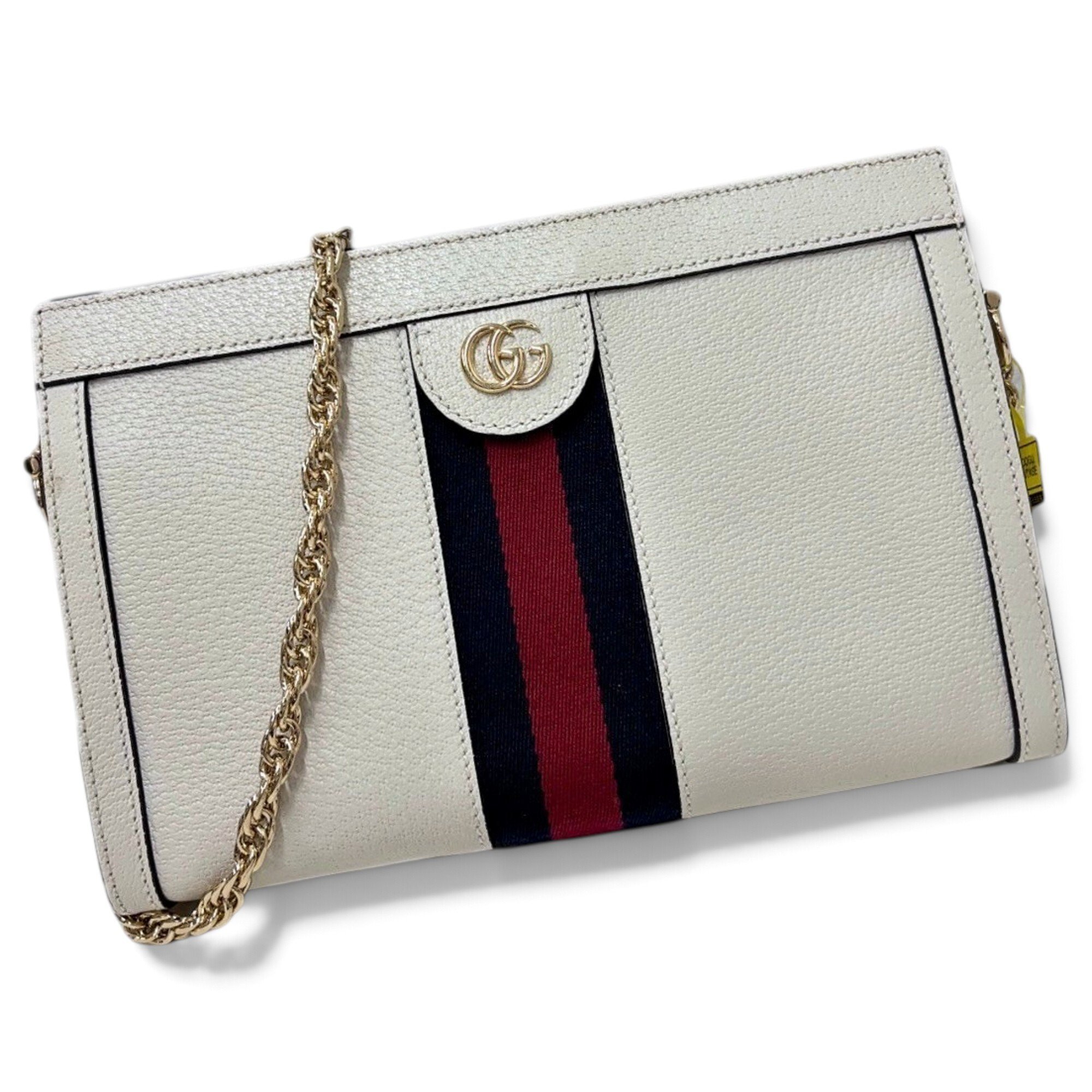 Ophidia Chain leather handbag