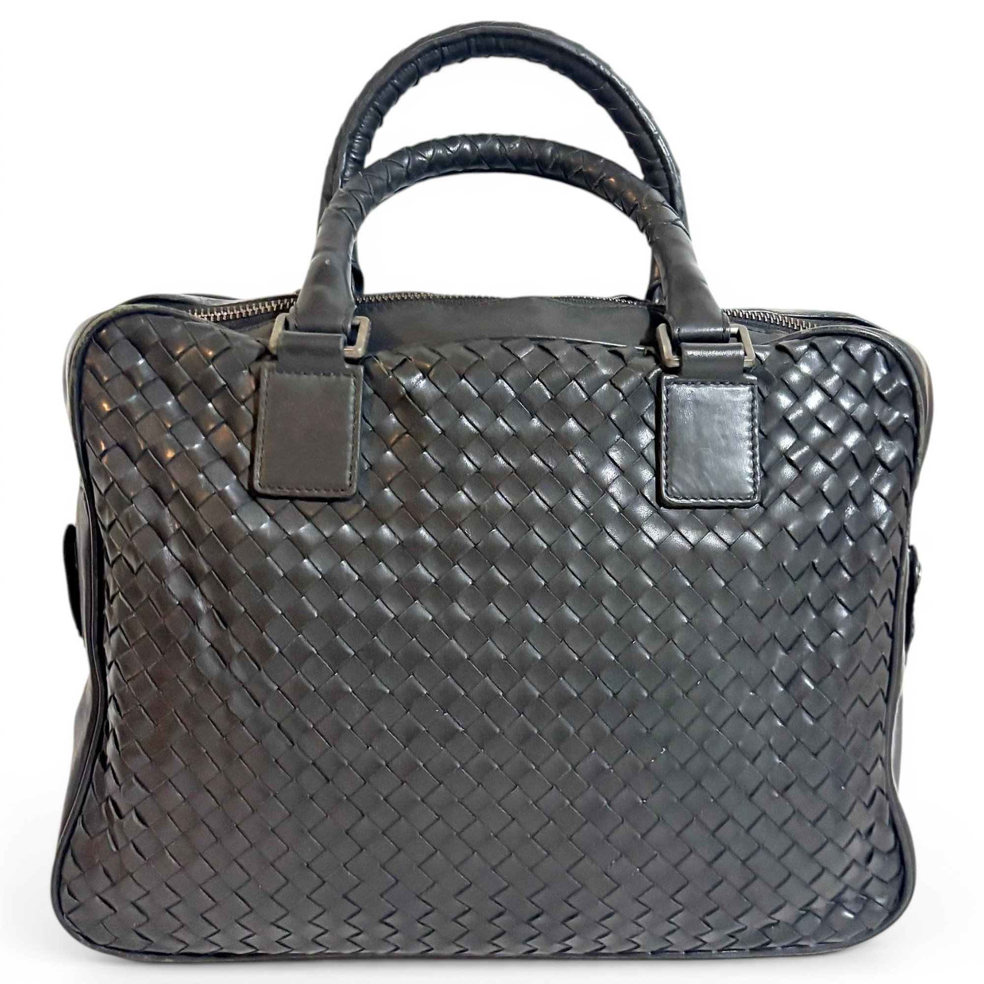 Leather satchel