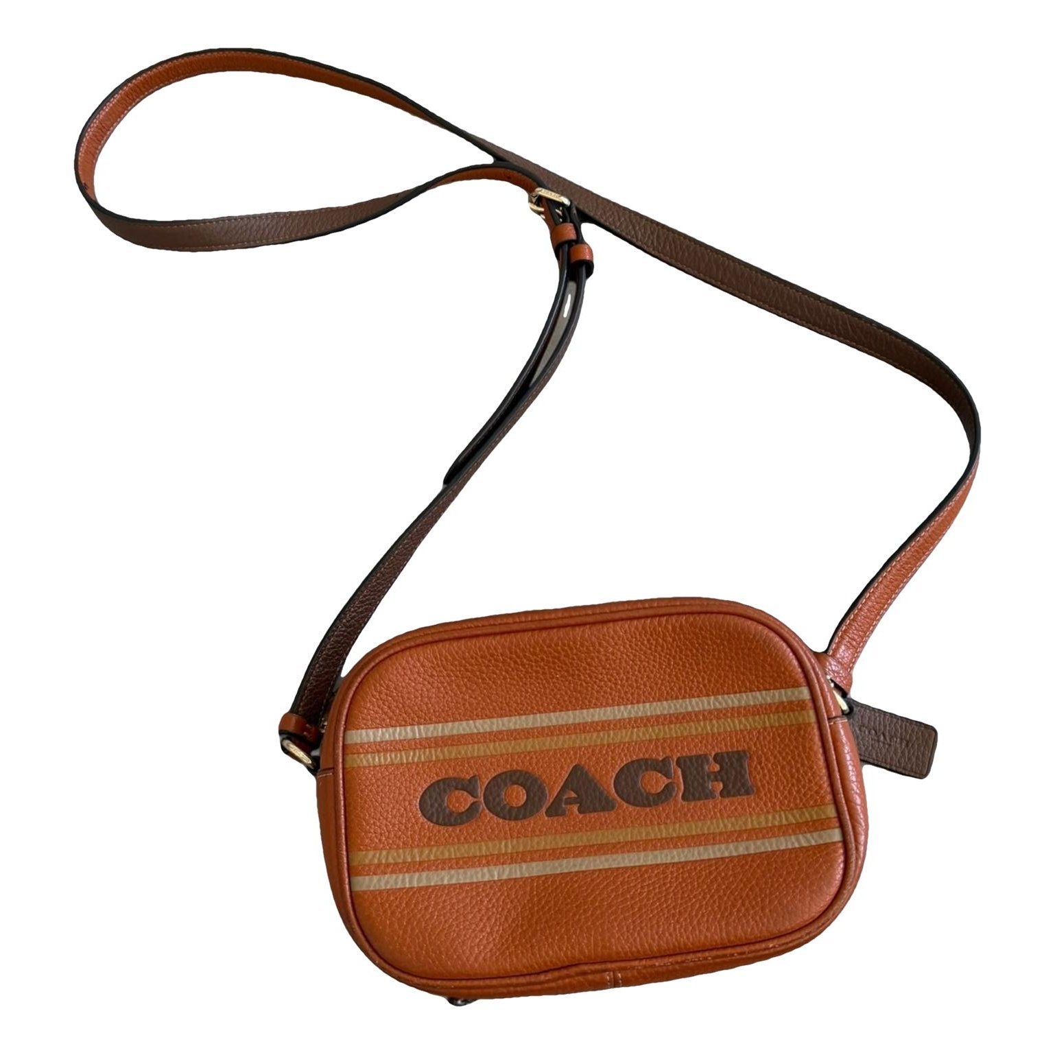 Leather travel bag