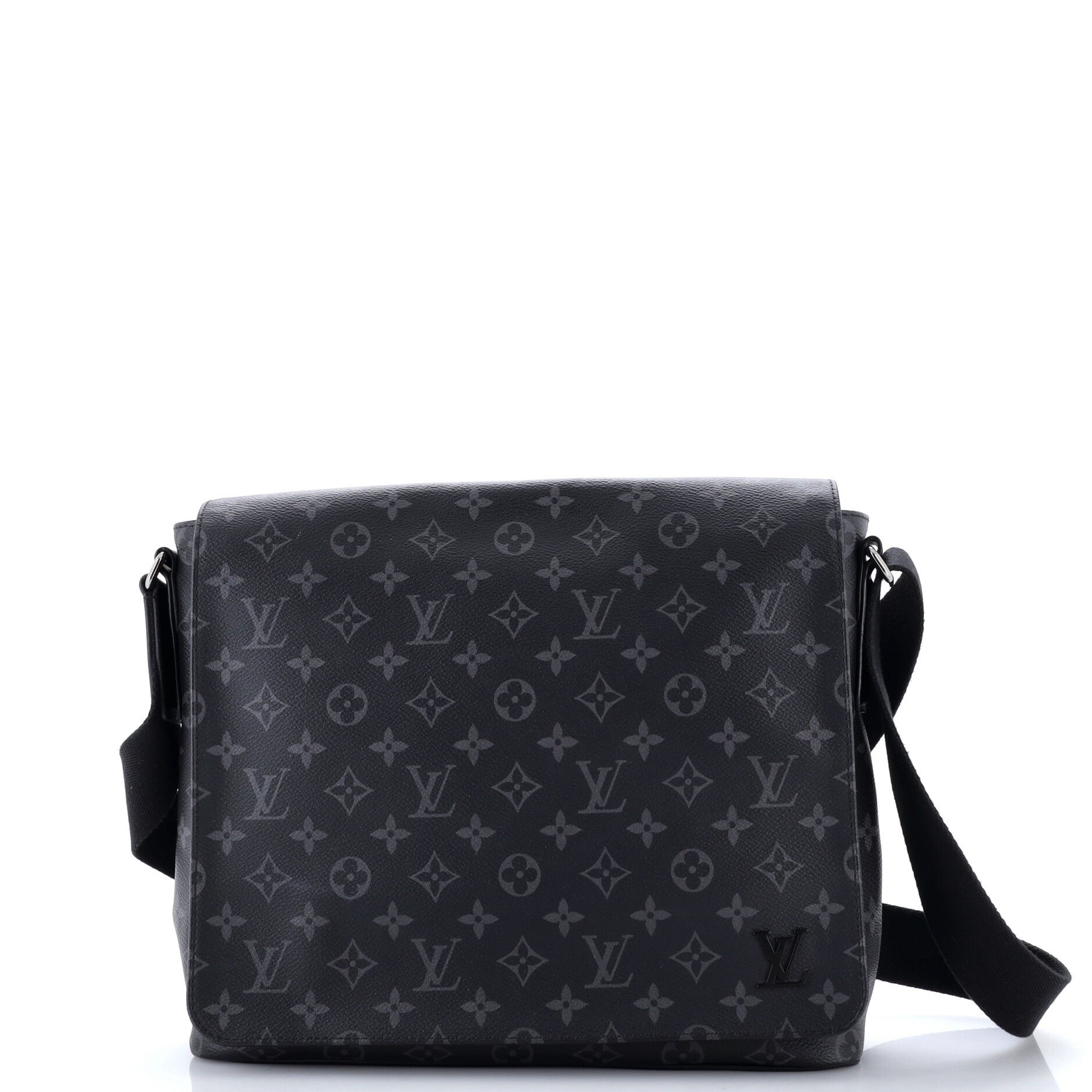District Messenger Bag Monogram Eclipse Canvas MM