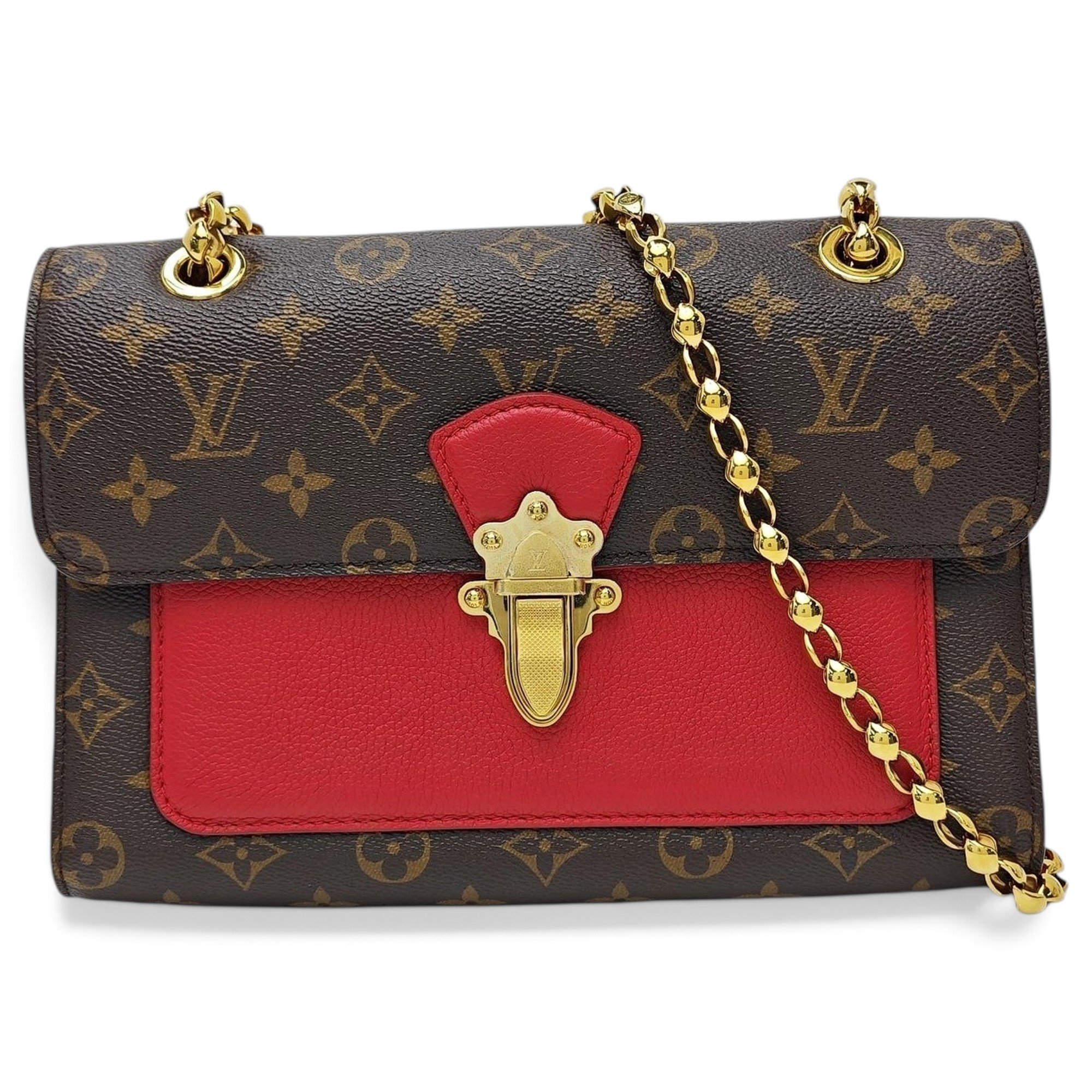 Victoire leather handbag