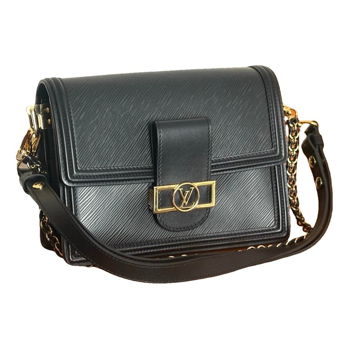 Dauphine leather handbag