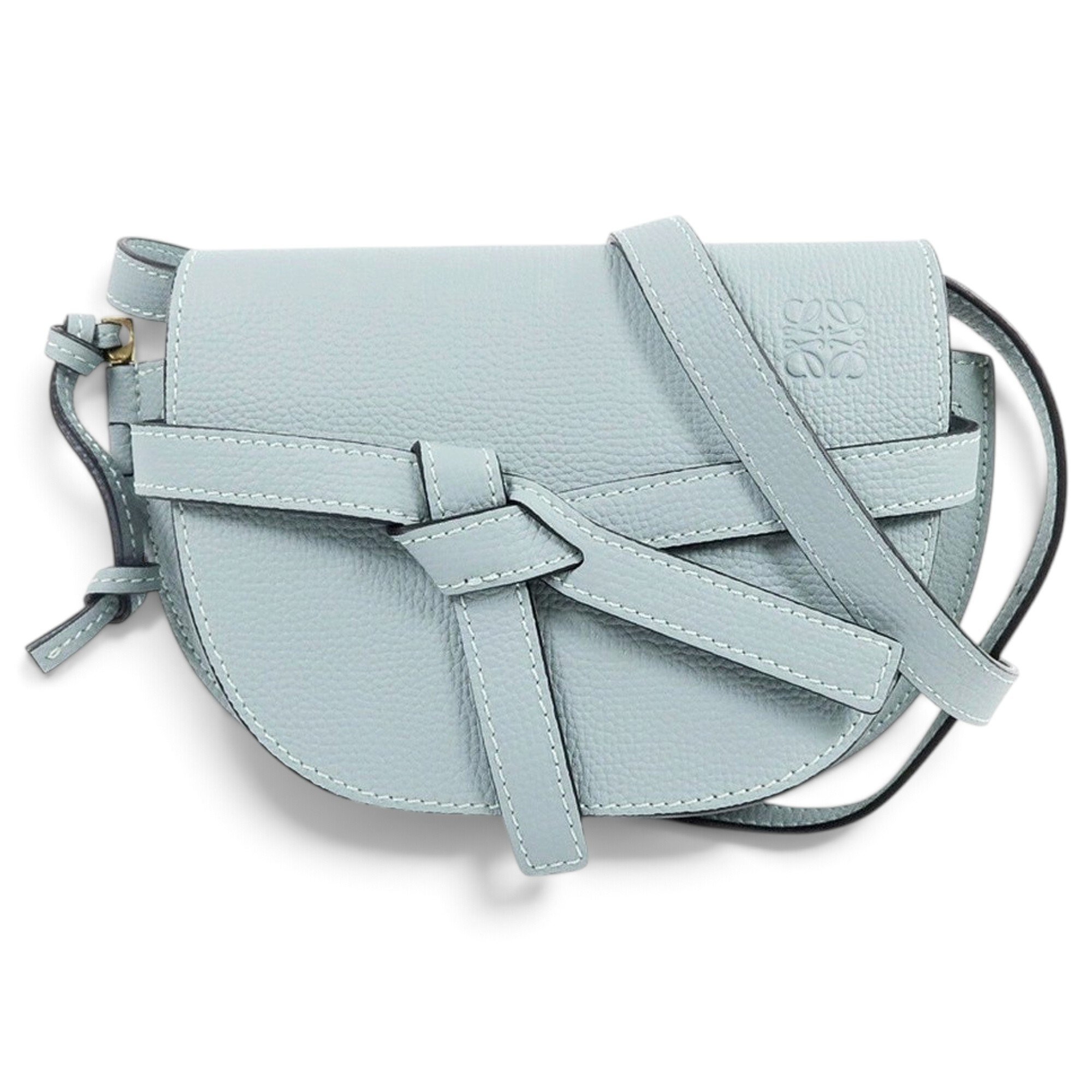 Gate leather crossbody bag