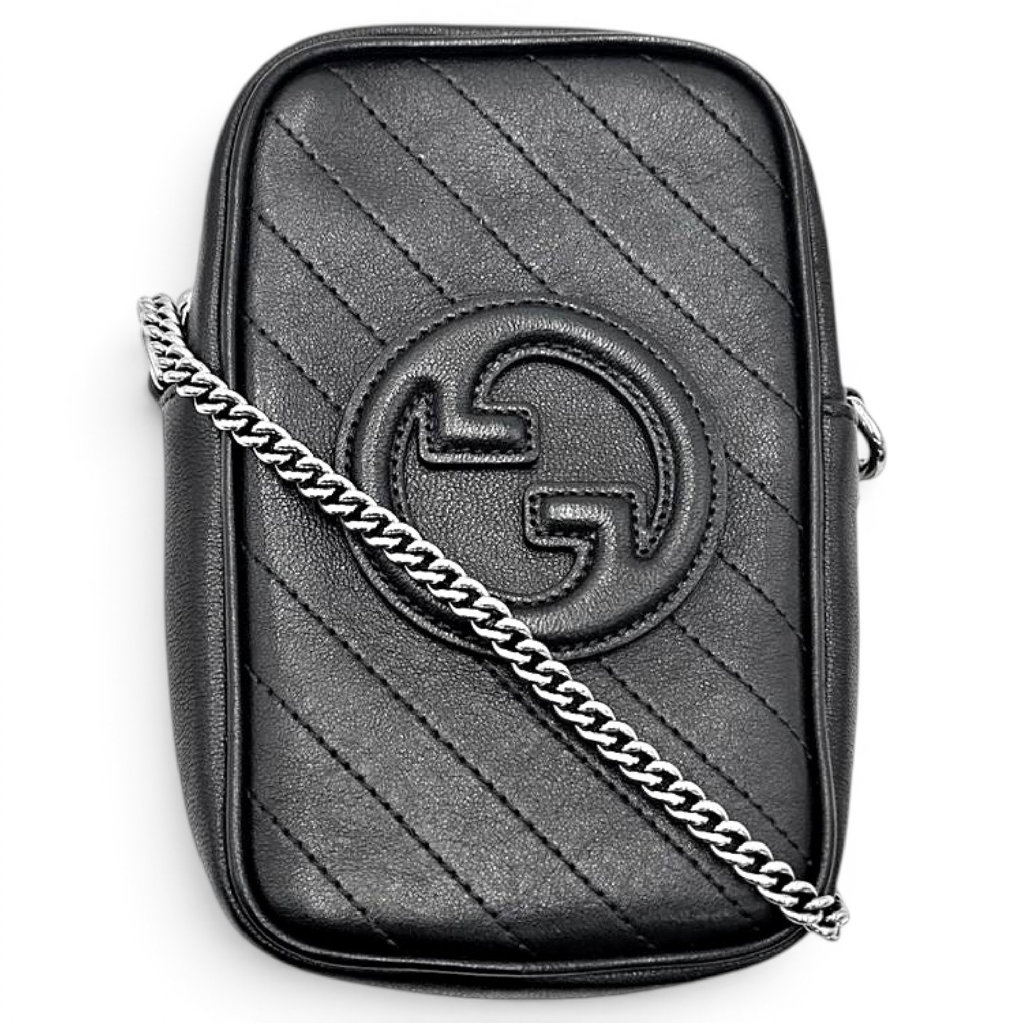 GG Marmont Chain leather crossbody bag