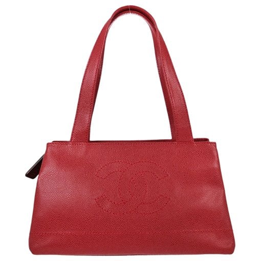 Leather tote