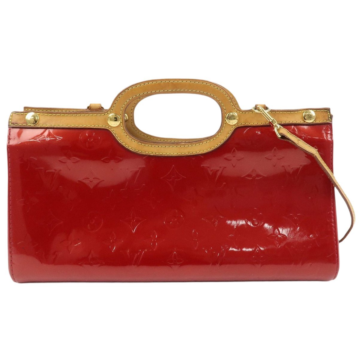 Roxbury patent leather handbag