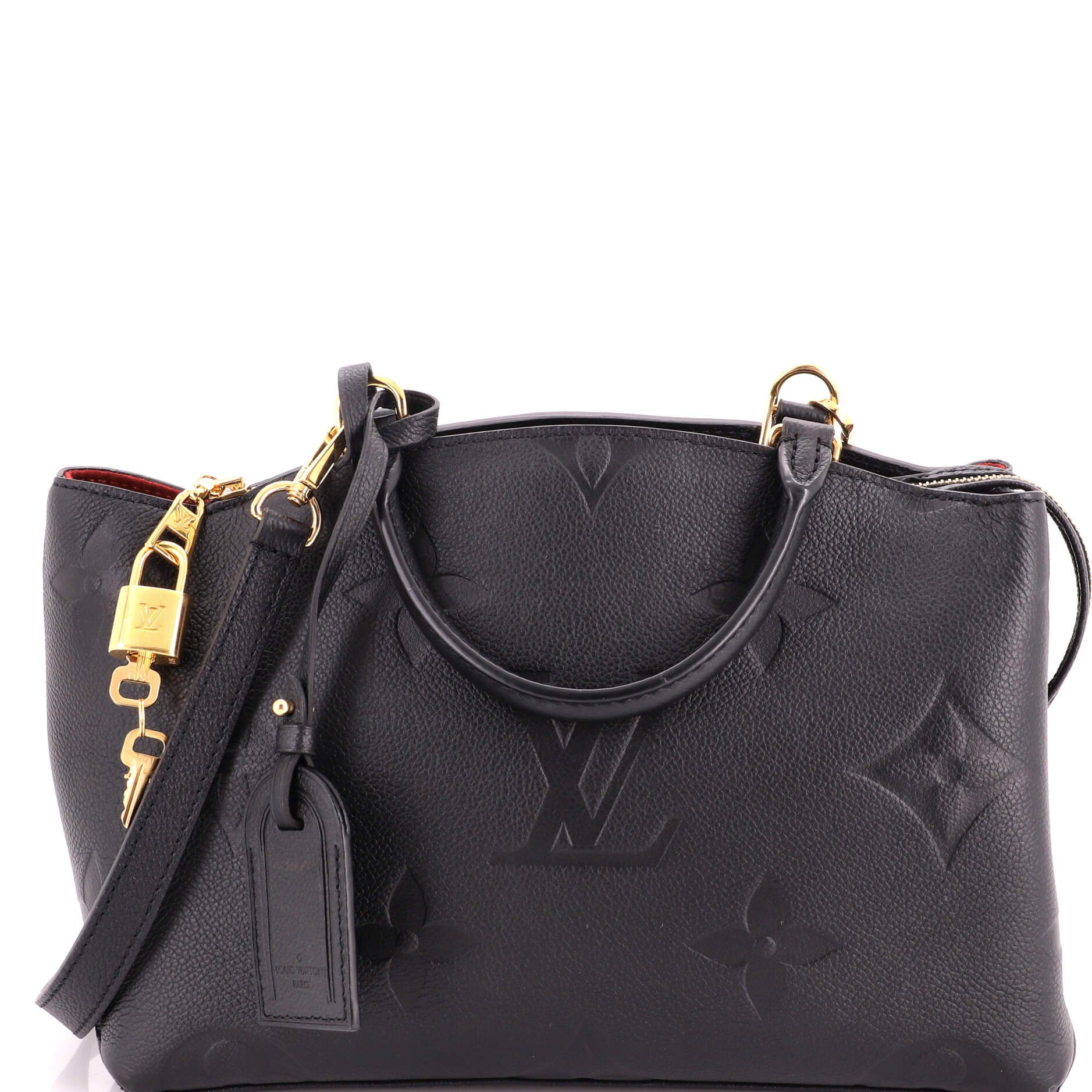 Louis Vuitton Petit Palais Handbag Monogram Empreinte Giant