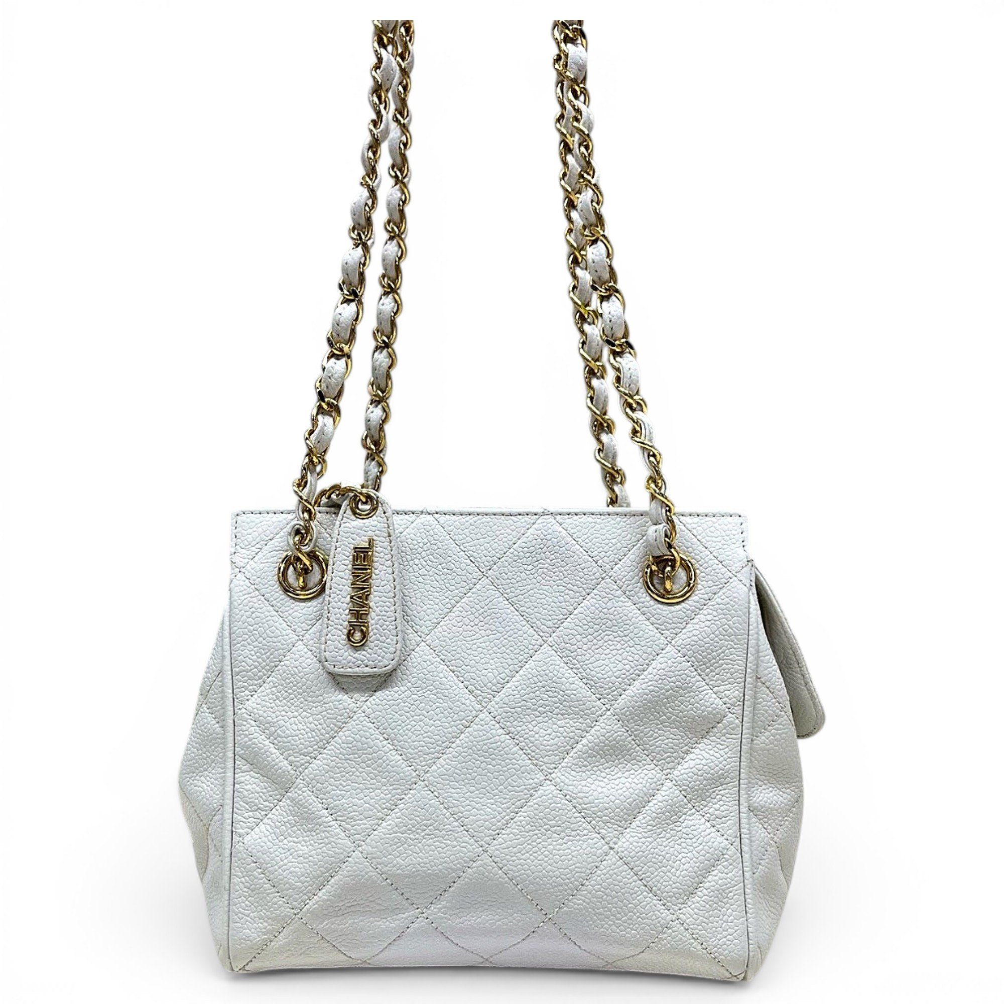 Leather tote