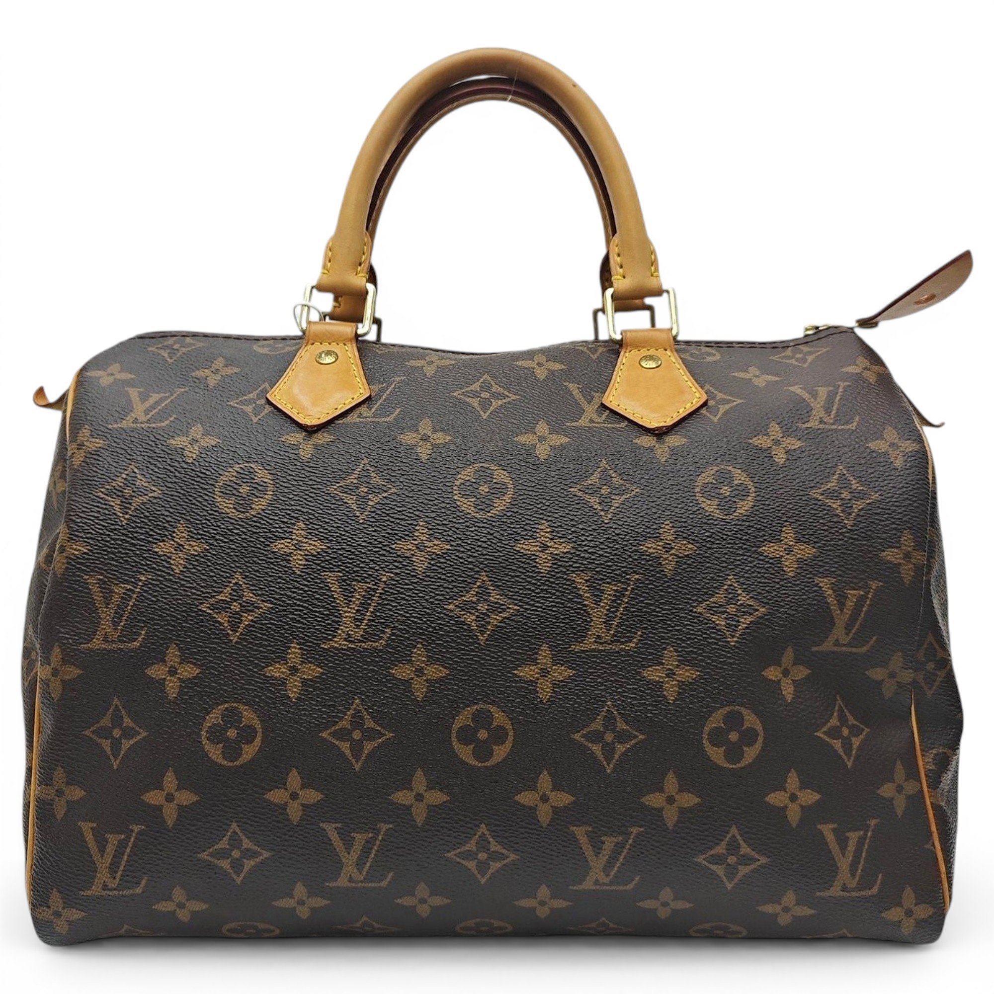Nano Speedy / Mini HL leather handbag