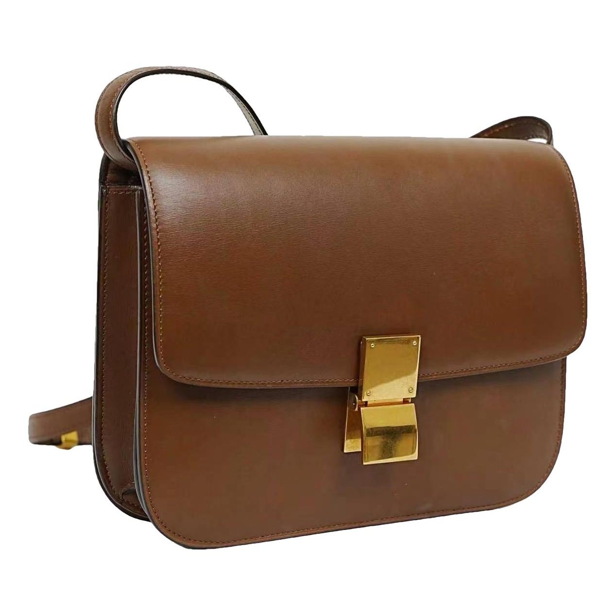 Classic leather handbag