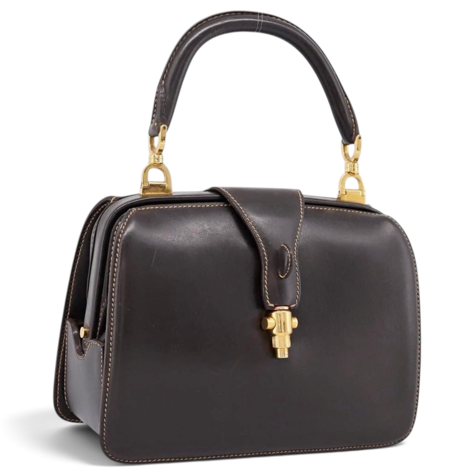 Leather handbag